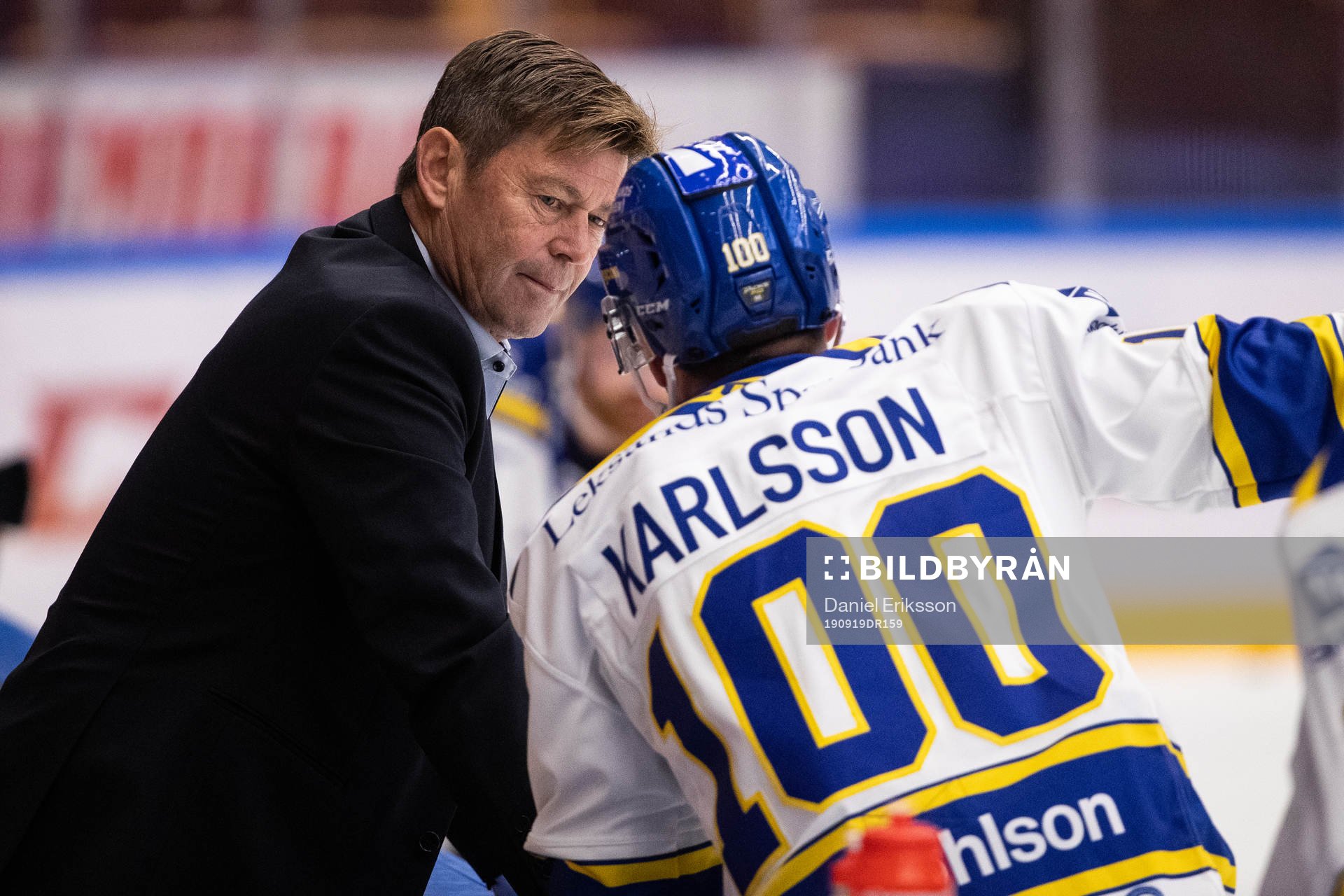 Leksands assisterande tränare Gunnar Persson