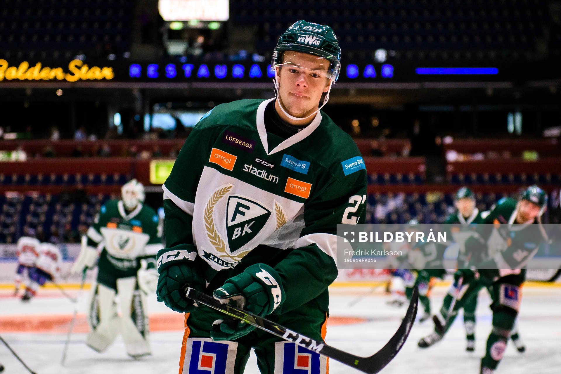 Färjestads Victor Sandberg