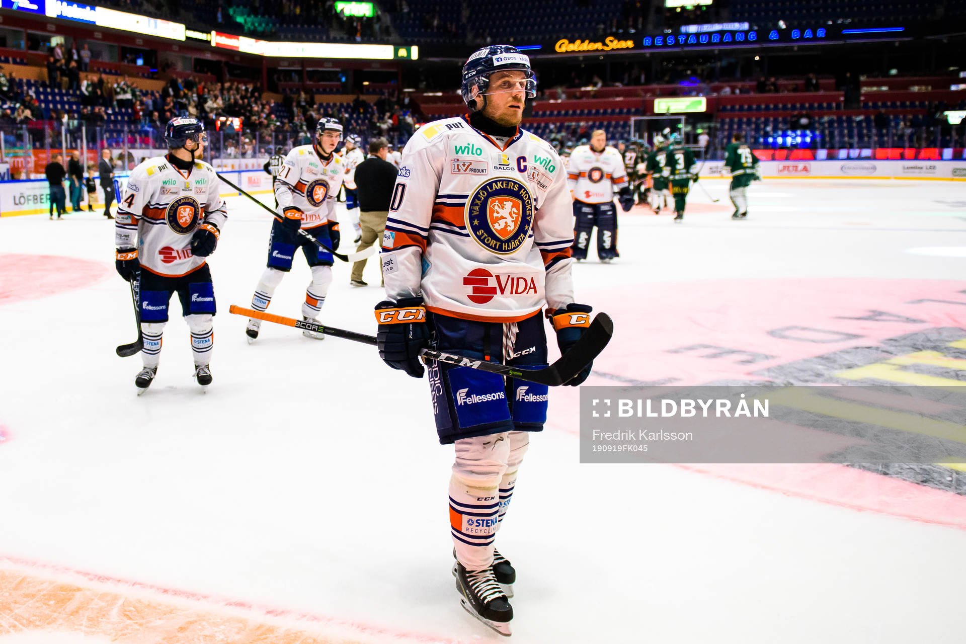 Växjös Erik Josefsson deppar