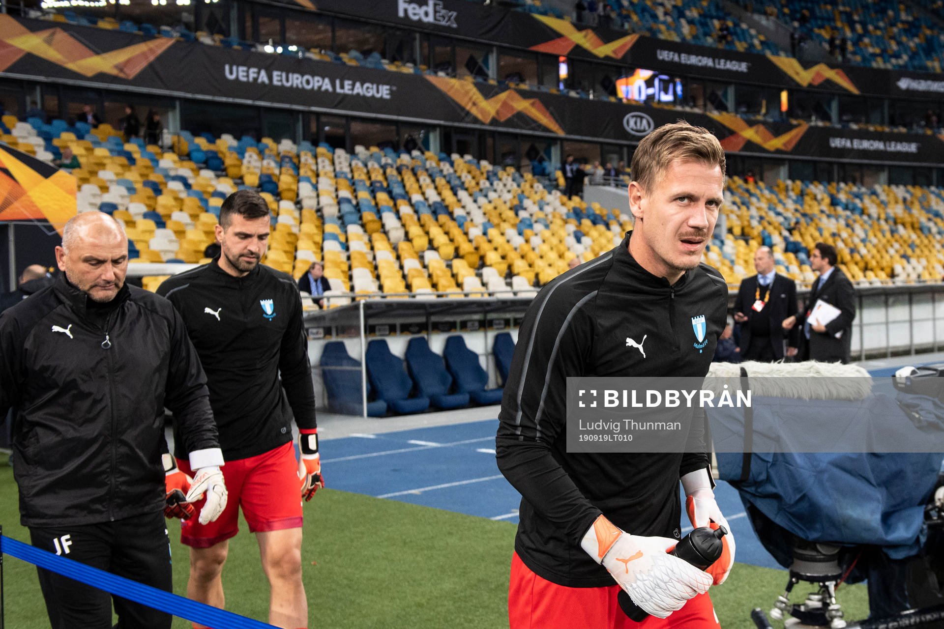 goalkeeper Johan Dahlin of Malmö FF