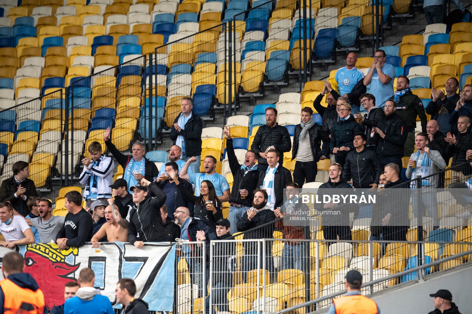 Supporters of Malmö FF