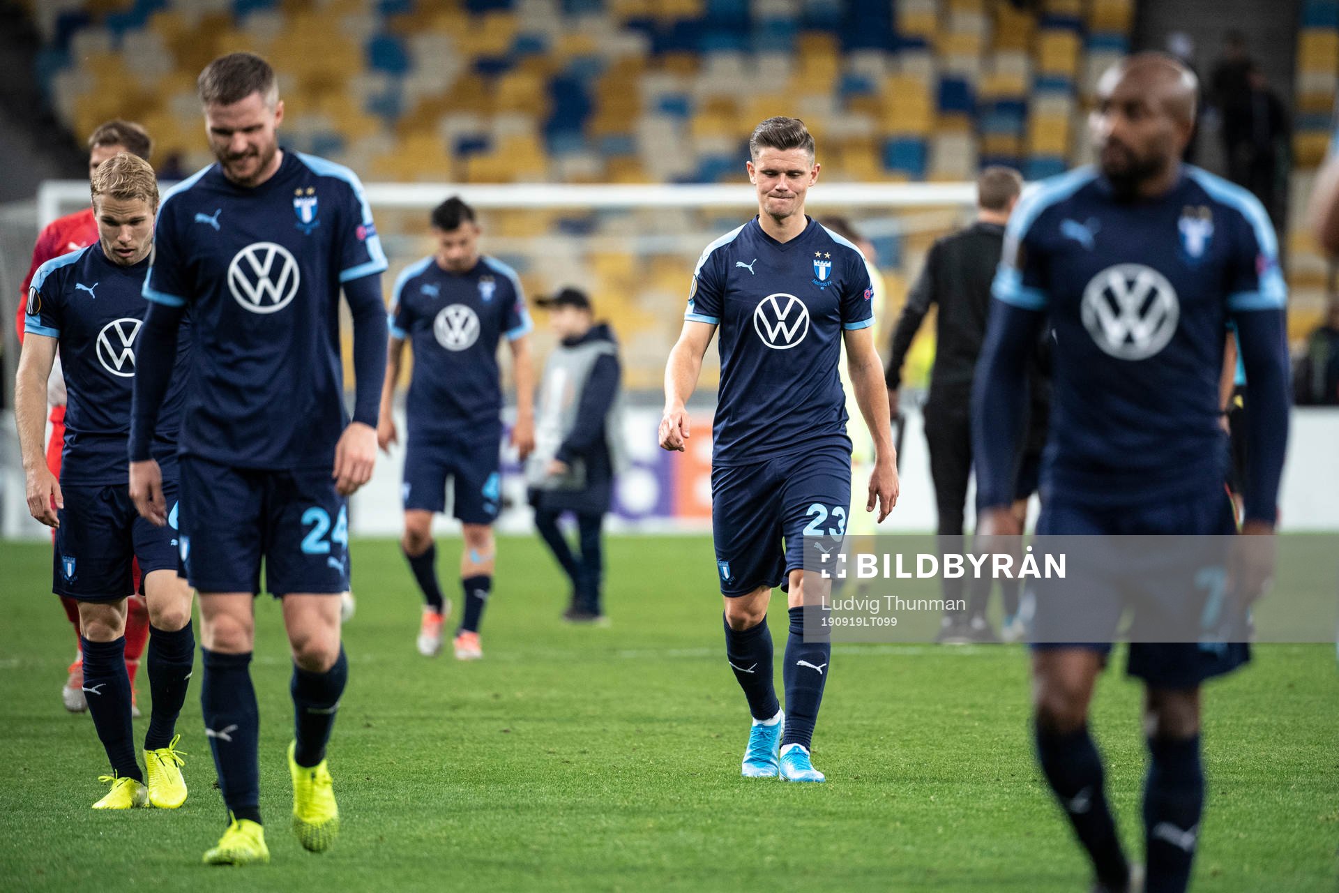 Oscar Lewicki, Lasse Nielsen, Marcus Antonsson and Fouad