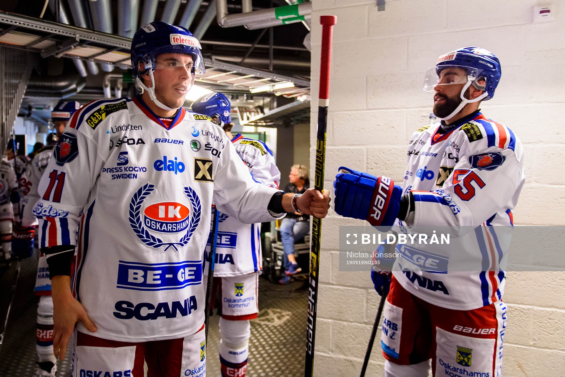 Oskarshamns Joakim Thelin och Johan Alm