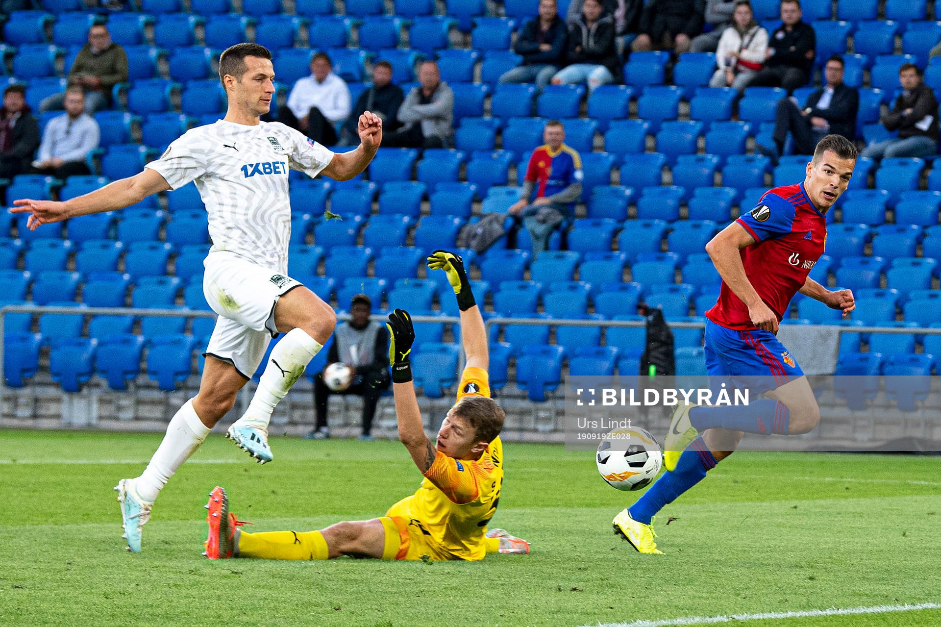19.09.2019; Basel; Fussball Europa League - FC Basel - FC