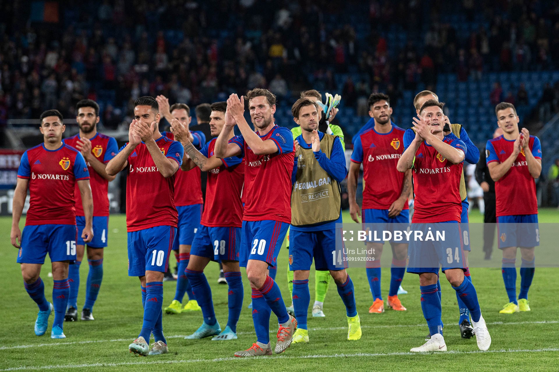 19.09.2019; Basel; Fussball Europa League - FC Basel - FC