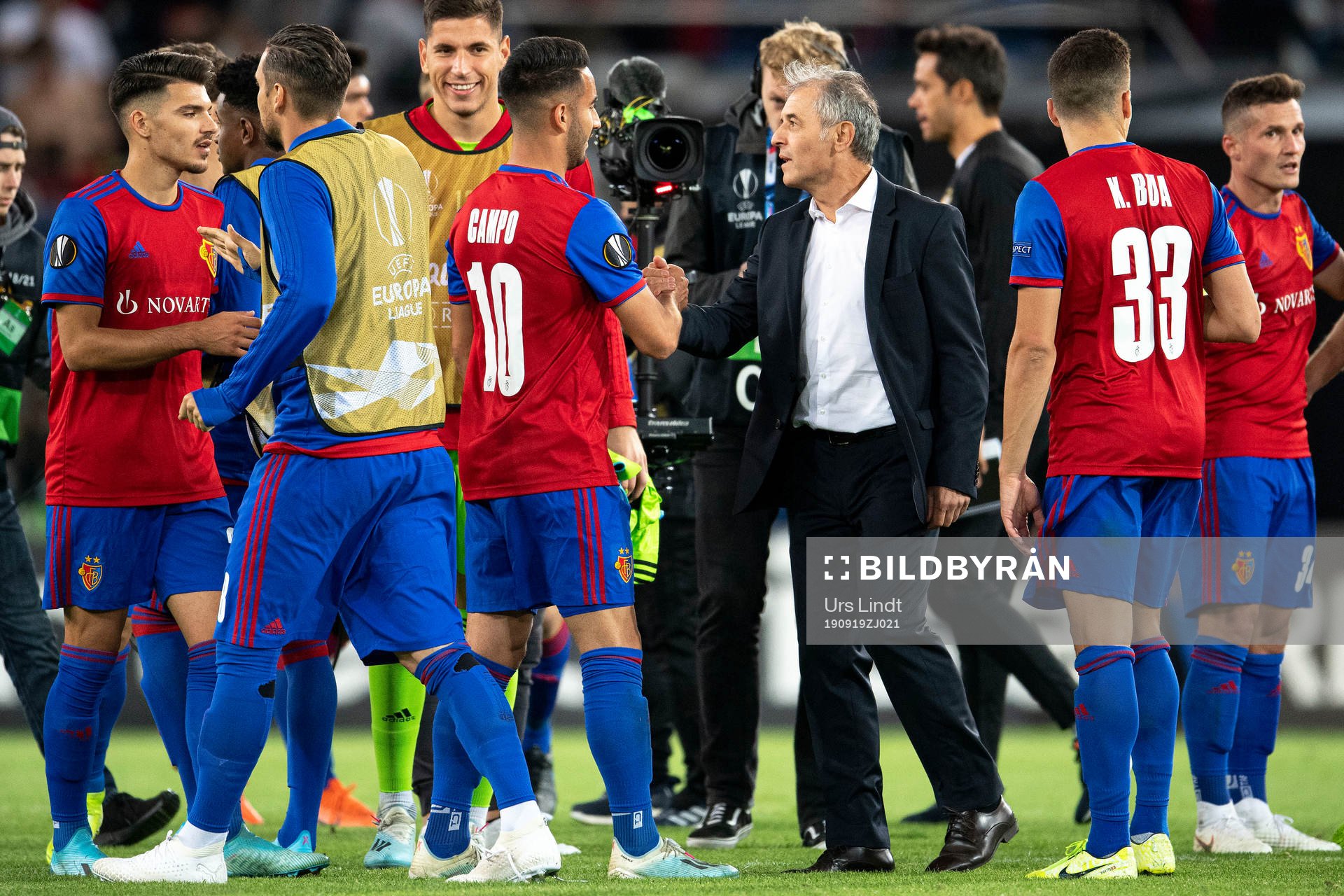 19.09.2019; Basel; Fussball Europa League - FC Basel - FC