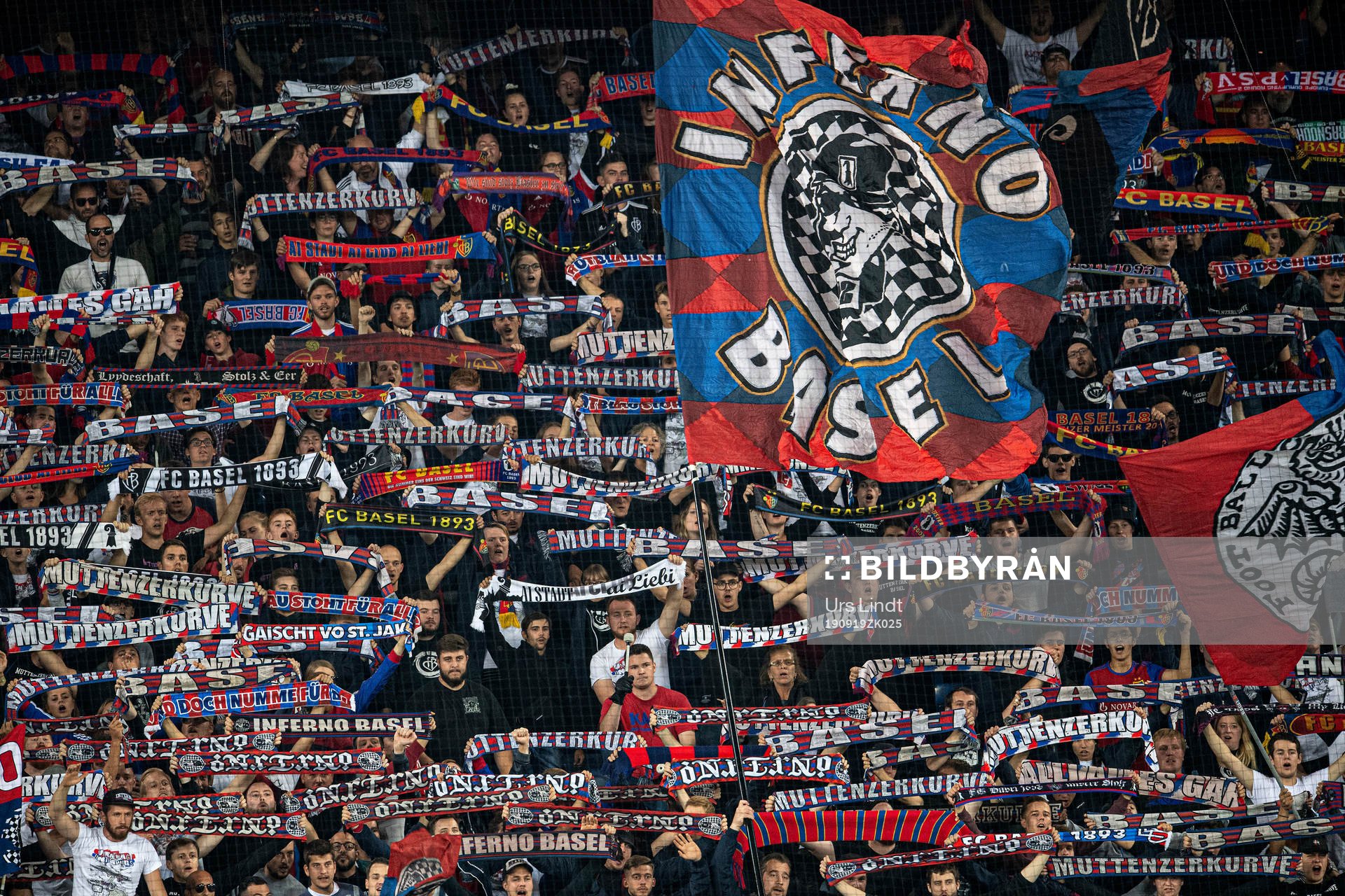 19.09.2019; Basel; Fussball Europa League - FC Basel - FC