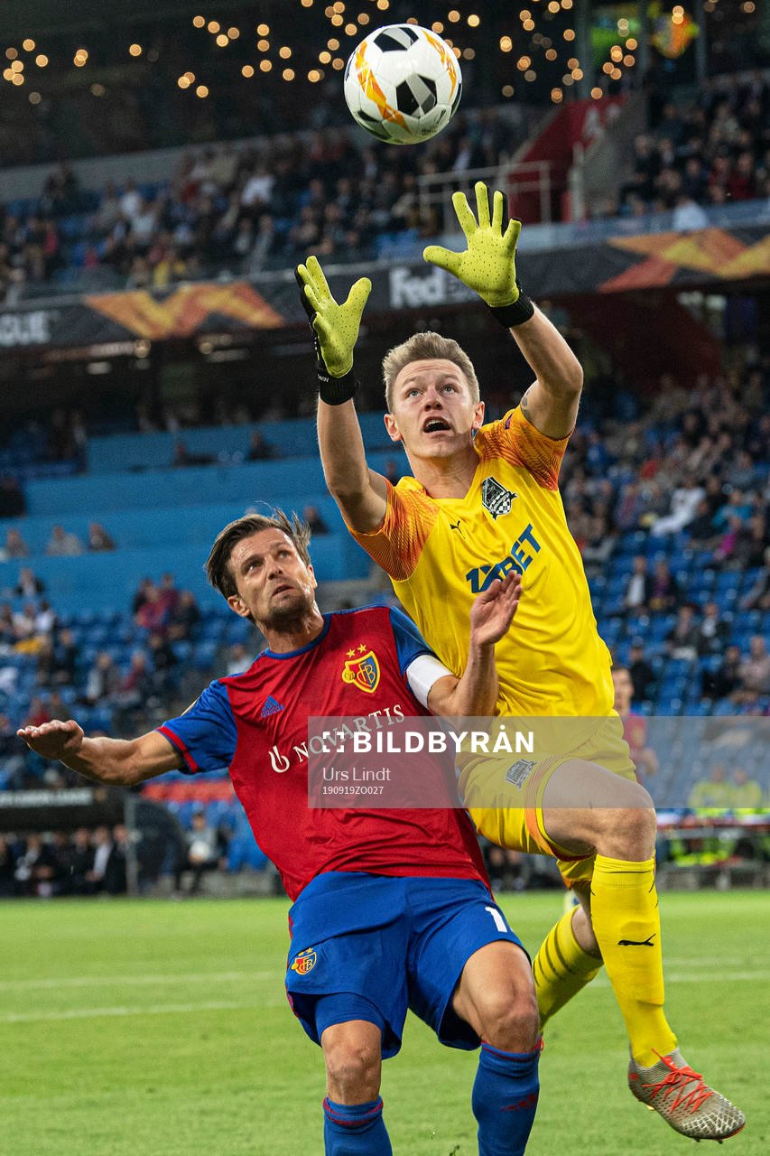 19.09.2019; Basel; Fussball Europa League - FC Basel - FC