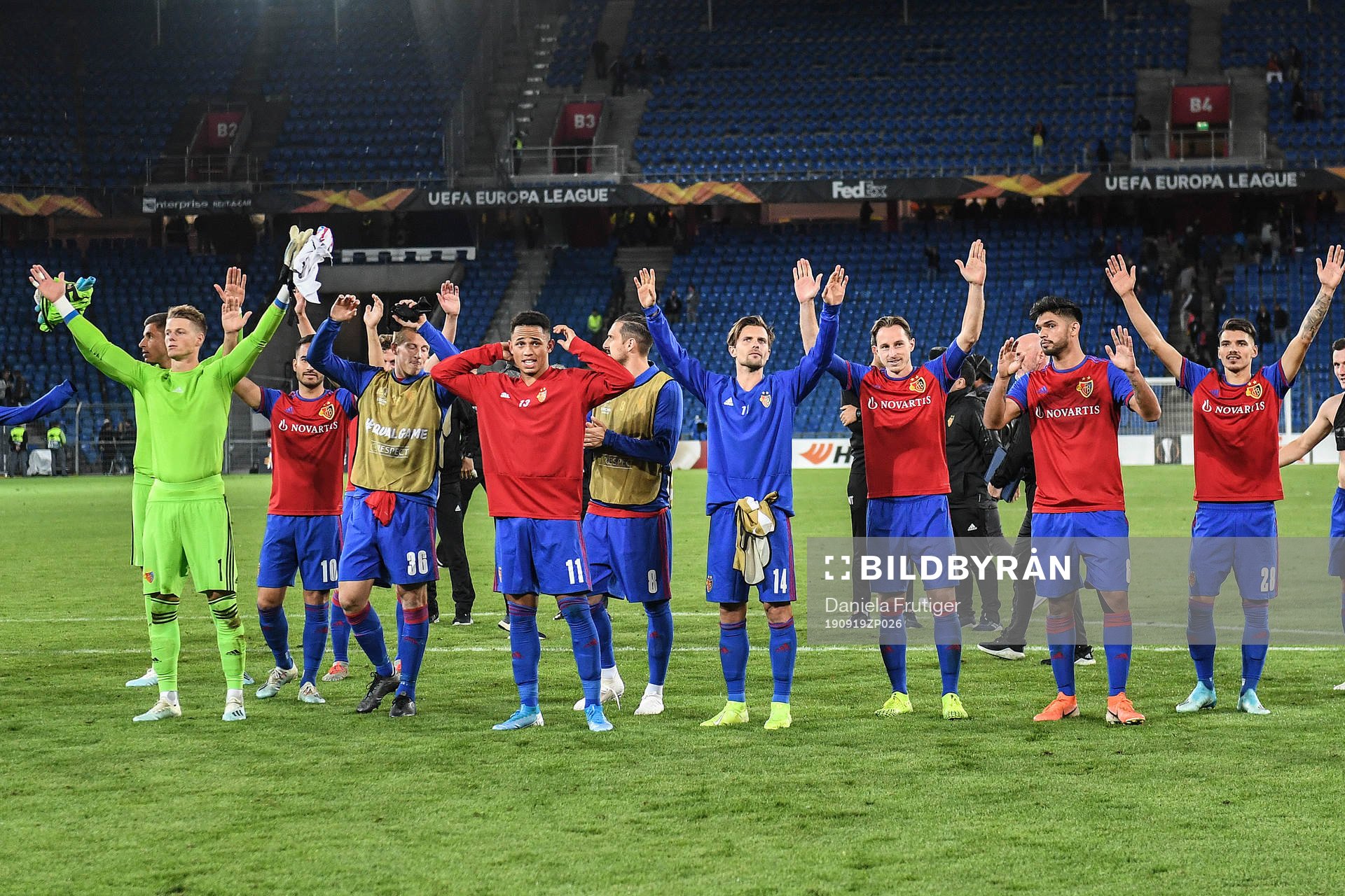 19.09.2019; Basel; Fussball Europa League - FC Basel - FC