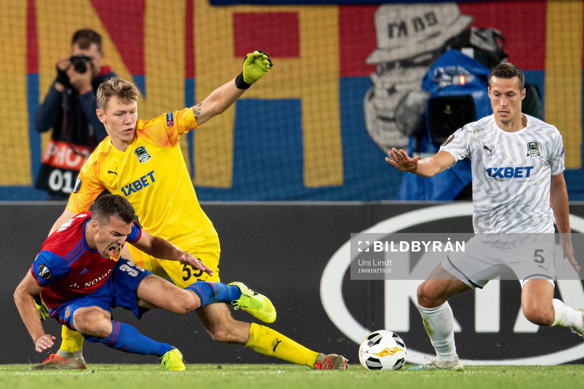 19.09.2019; Basel; Fussball Europa League - FC Basel - FC