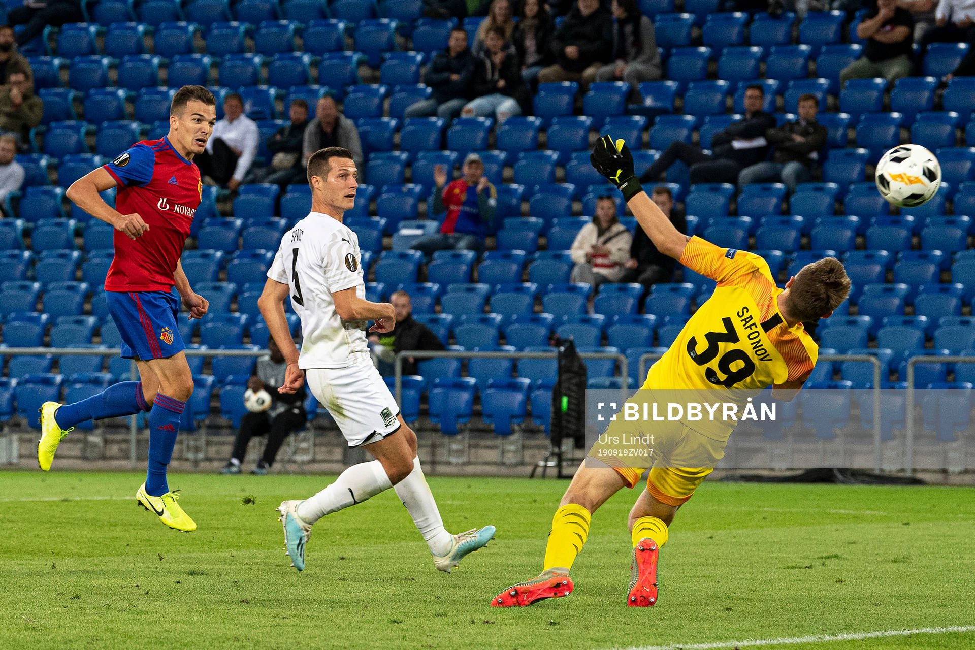 19.09.2019; Basel; Fussball Europa League - FC Basel - FC
