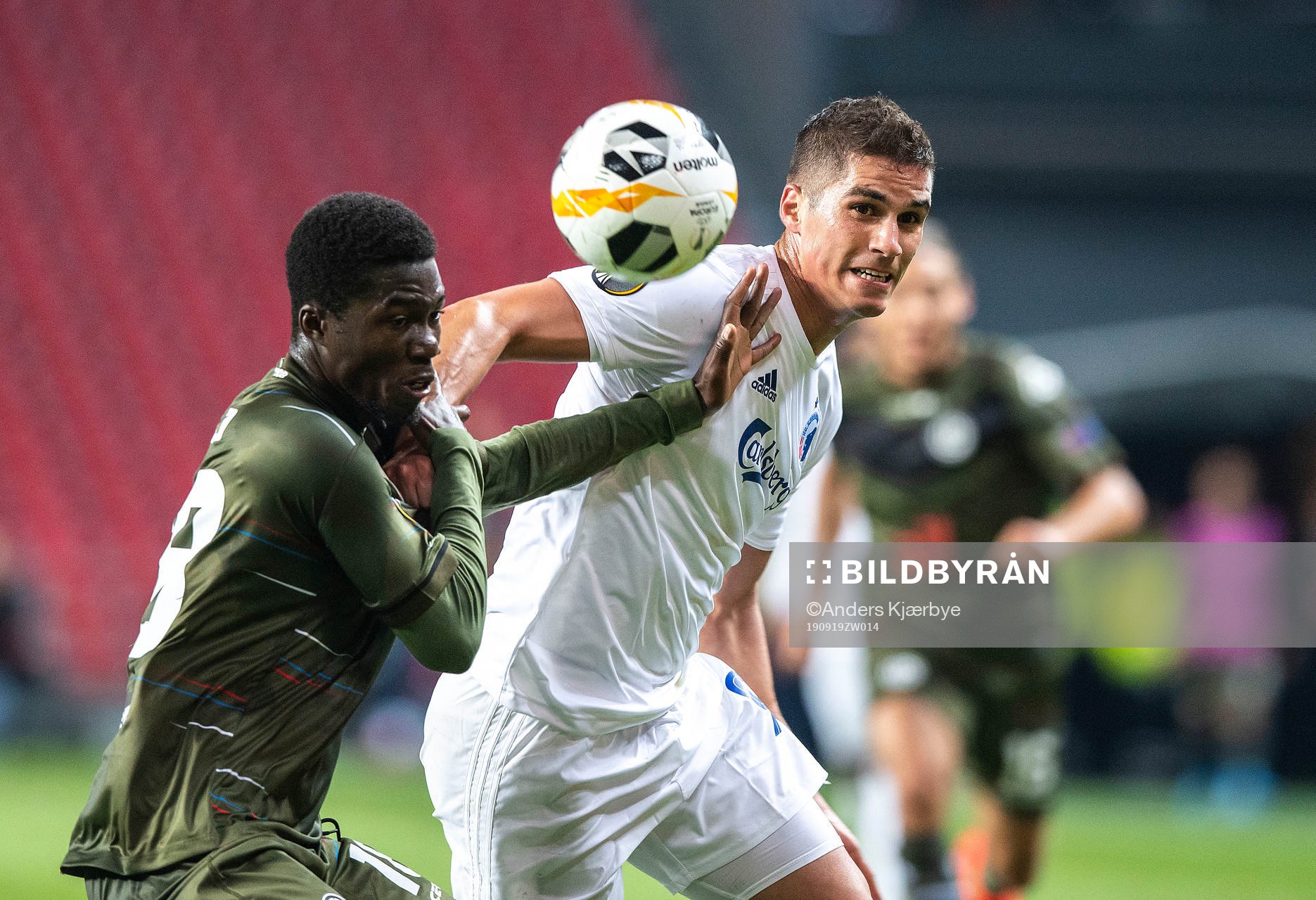 Guy Eloge Koffi Yao (18), FC Lugano and Pieros Sotiriou
