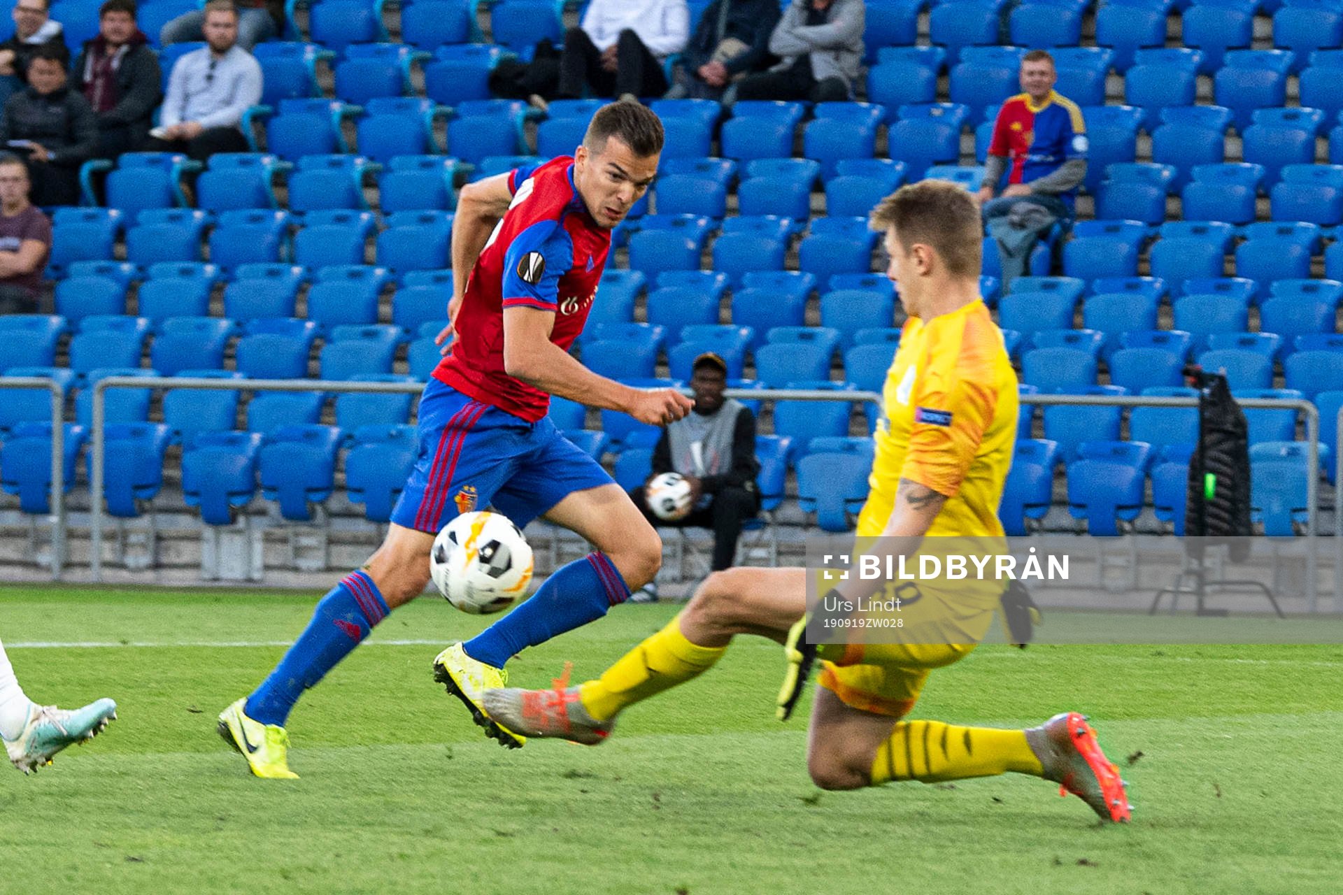 19.09.2019; Basel; Fussball Europa League - FC Basel - FC