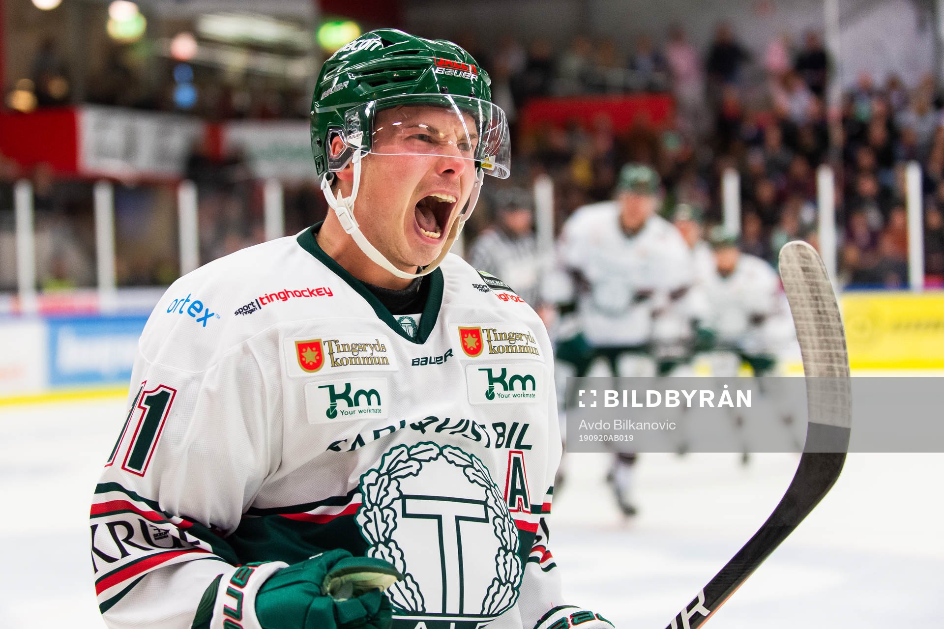 Tingsryds Anton Svensson jublar