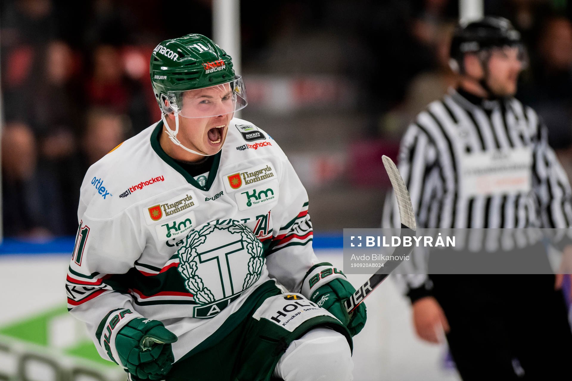 Tingsryds Anton Svensson jublar