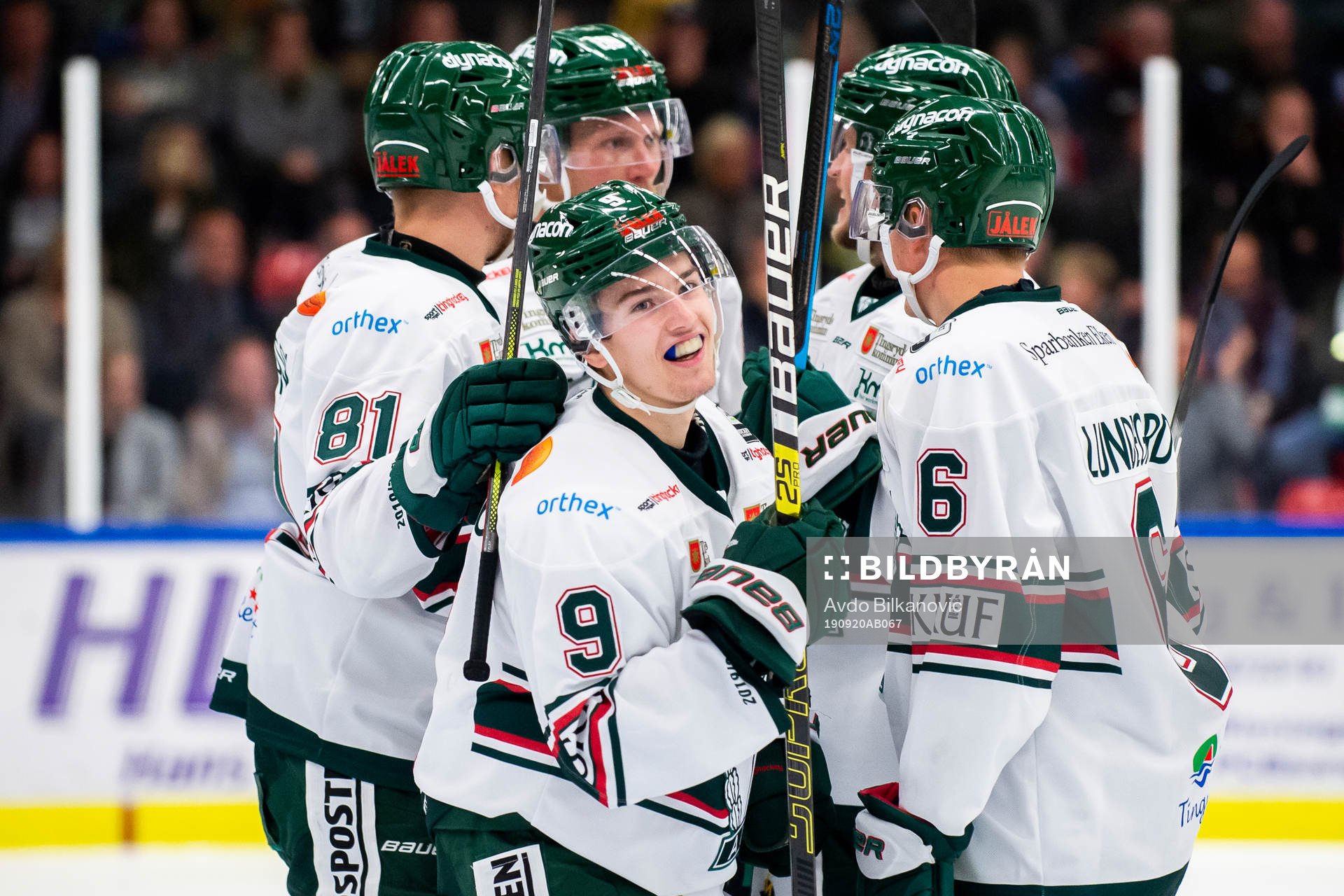 Tingsryds Jakob Heljemo jublar