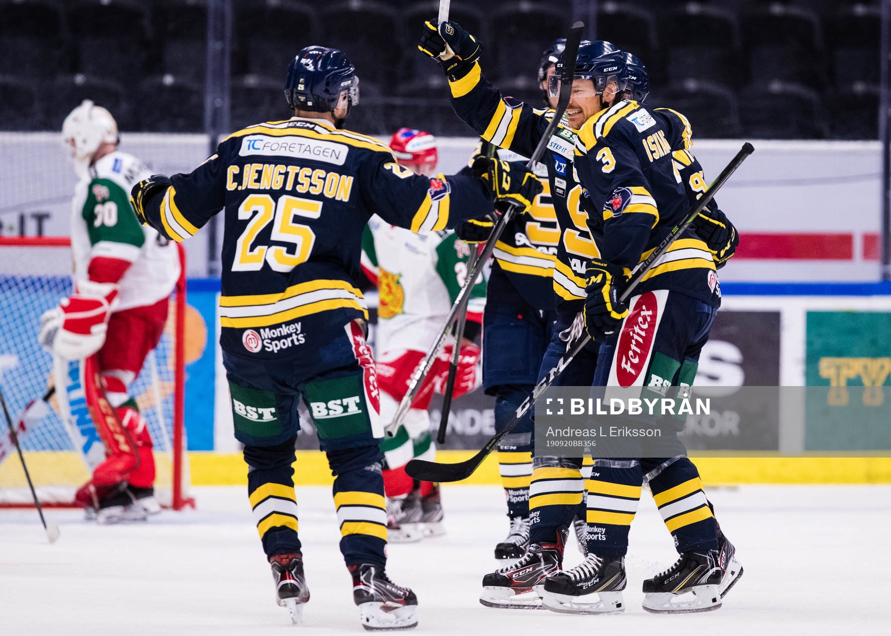 Södertäljes Christoffer Bengtsson och Marcus Oskarsson