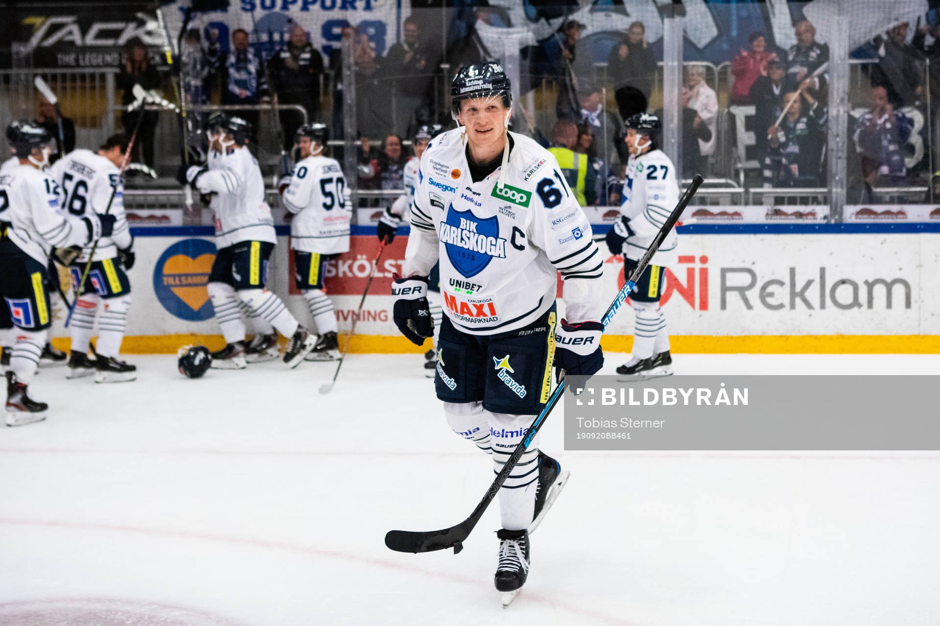 Karlskogas Mikael Eriksson jublar
