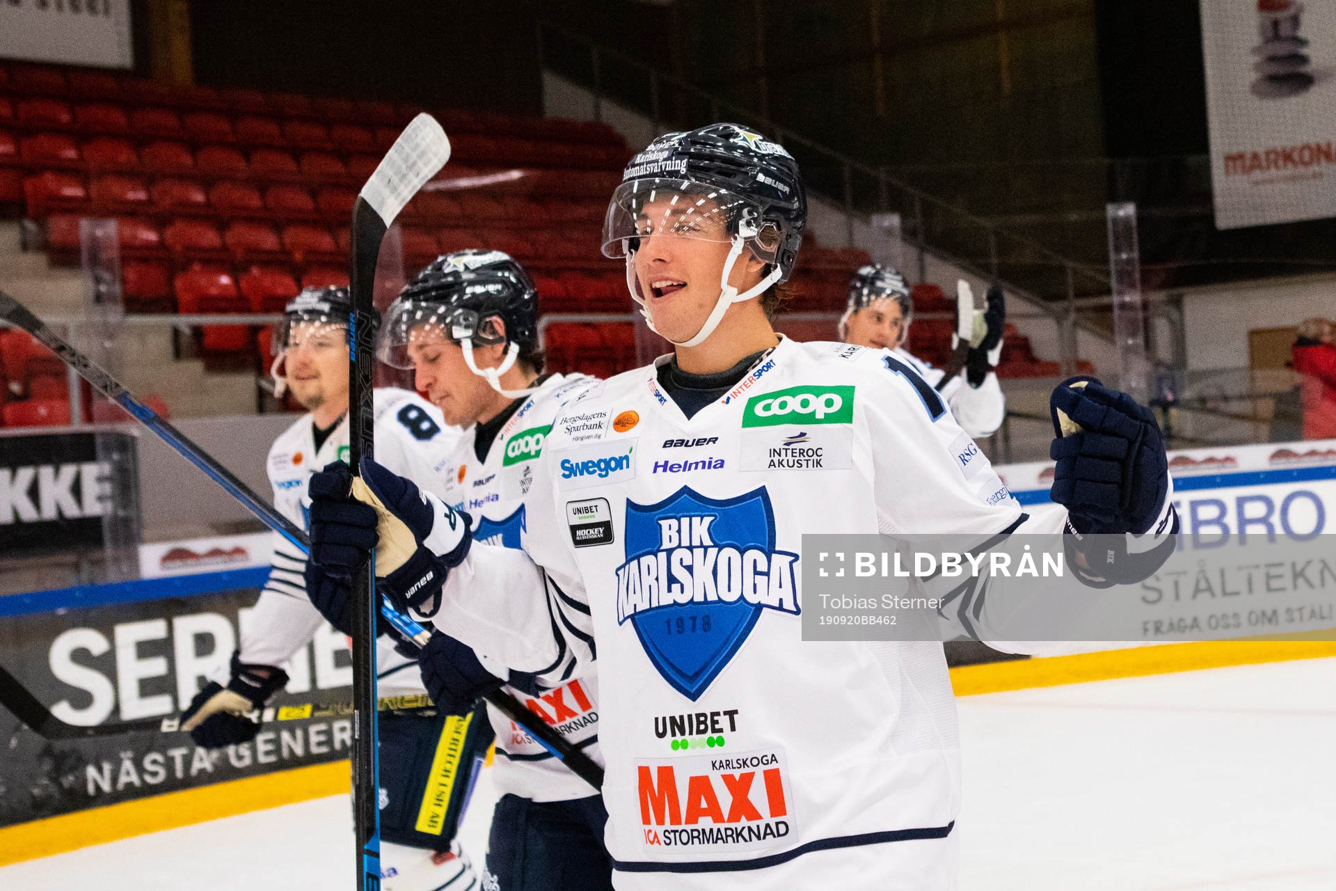 Karlskogas David Lilja jublar