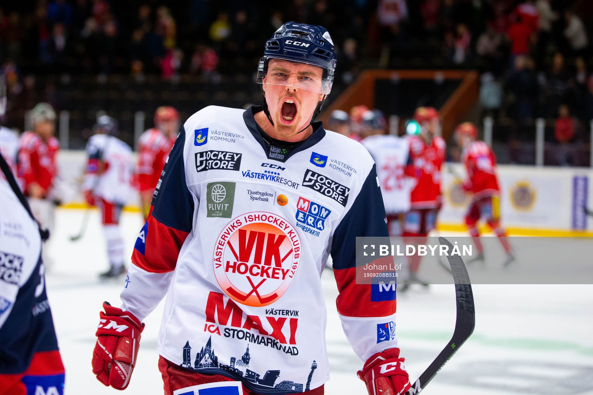 Västerviks Jacob Randolph jublar