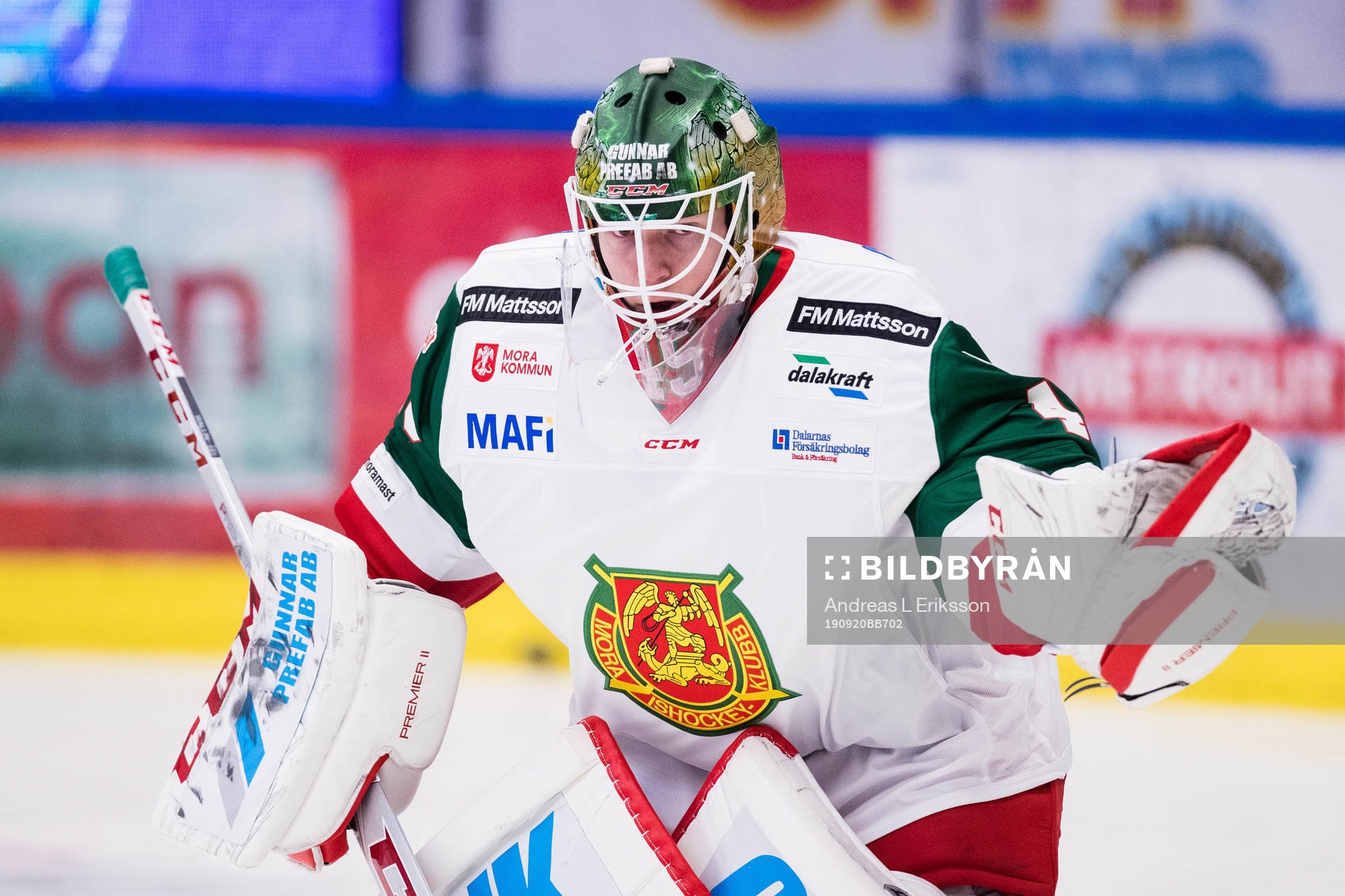 Moras målvakt Isak Wallin