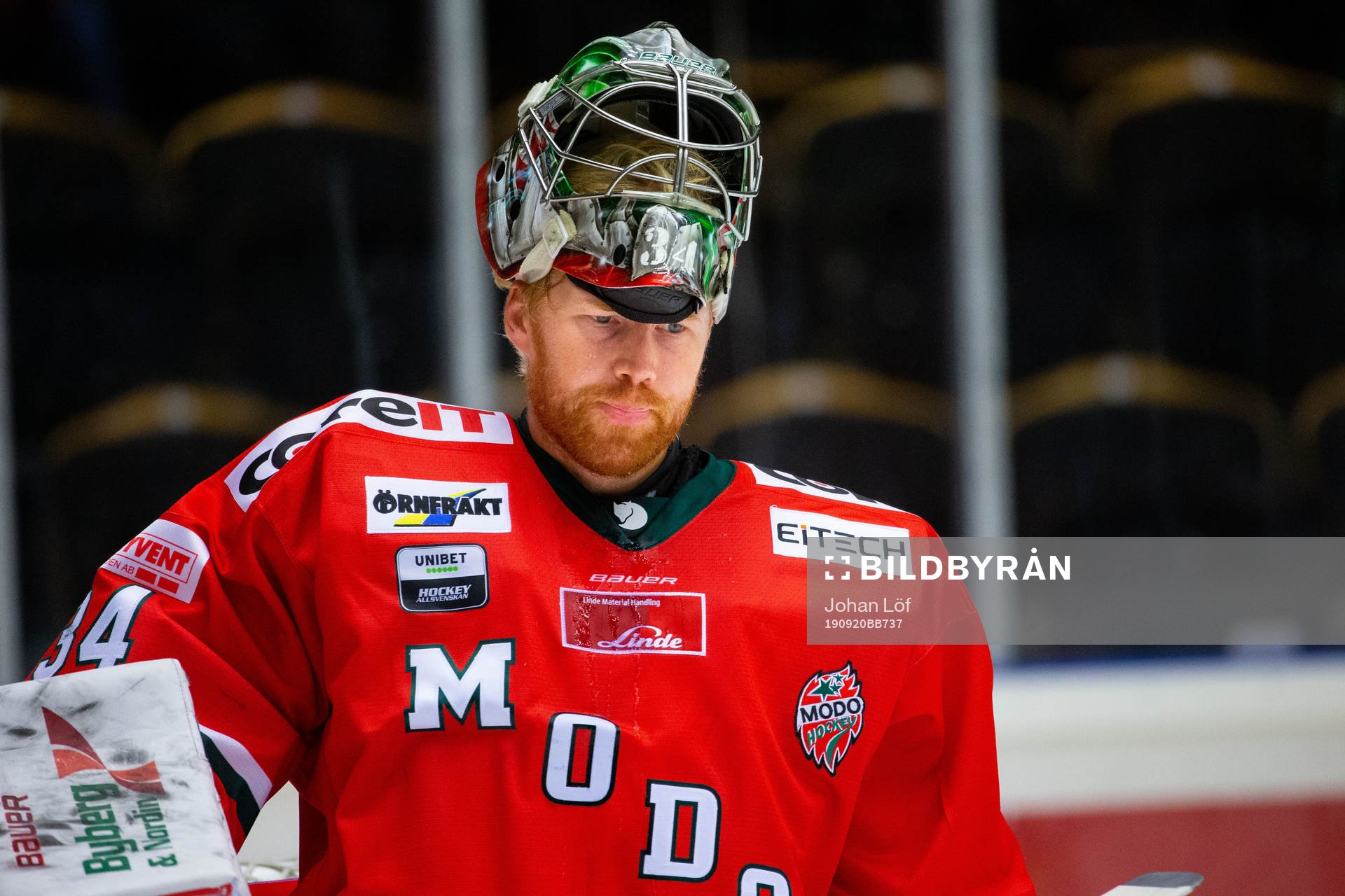 Modos målvakt Erik Hanses