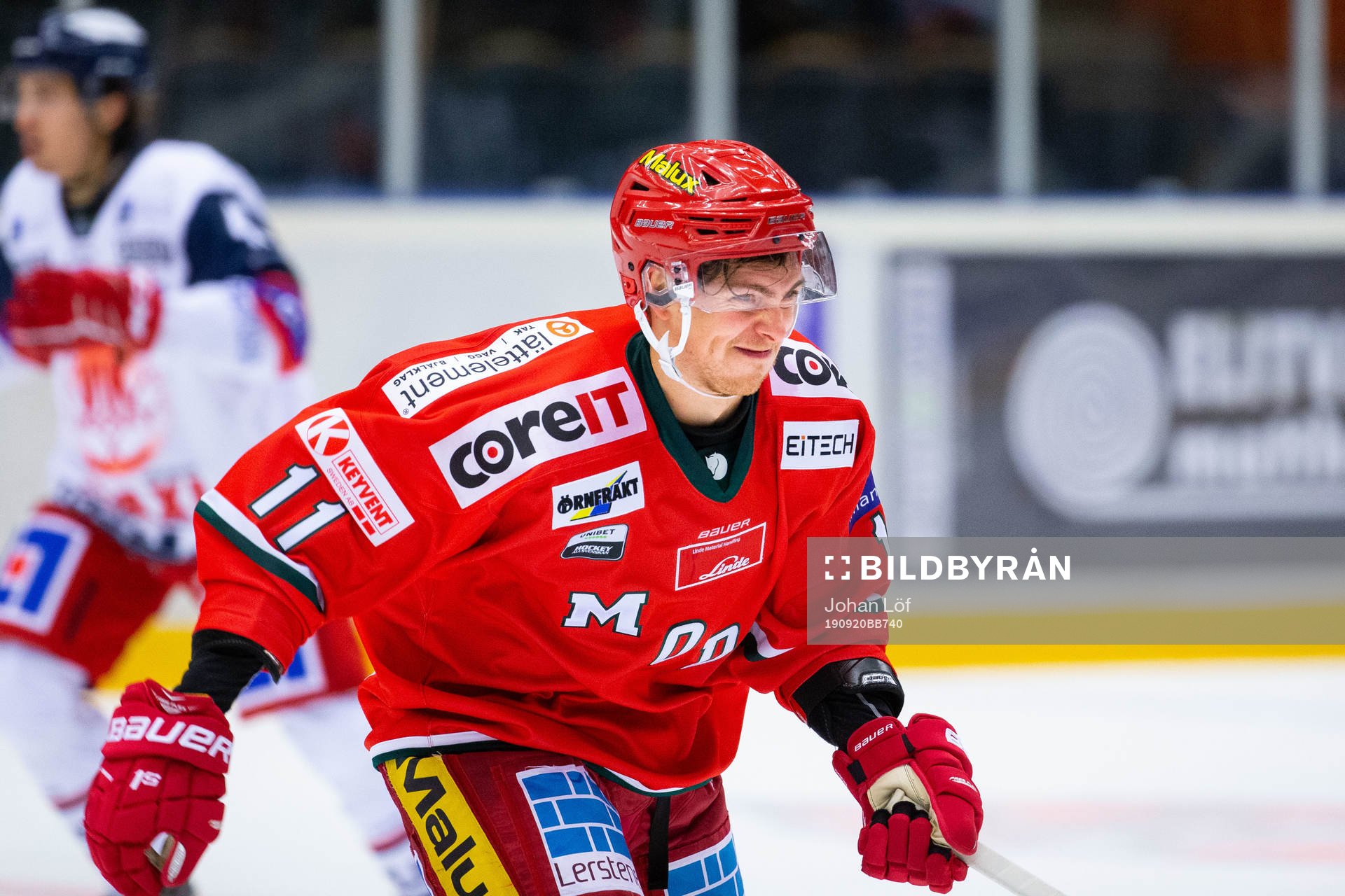Modos Johan Forsberg har ont