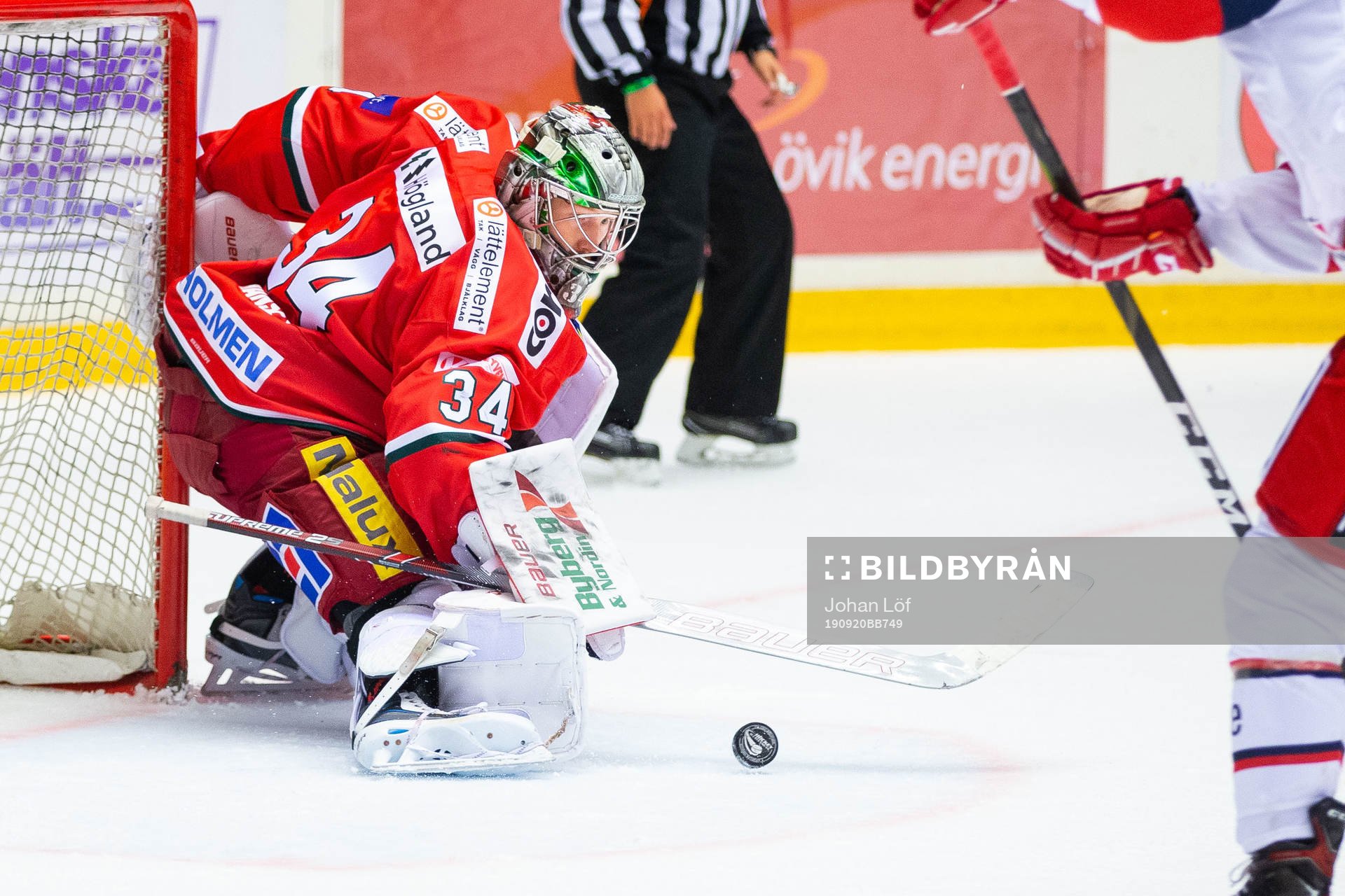 Modos målvakt Erik Hanses