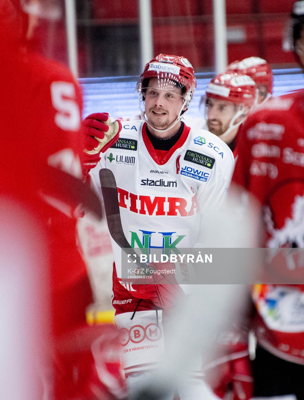 Timrås Jonathan Dahlen jublar