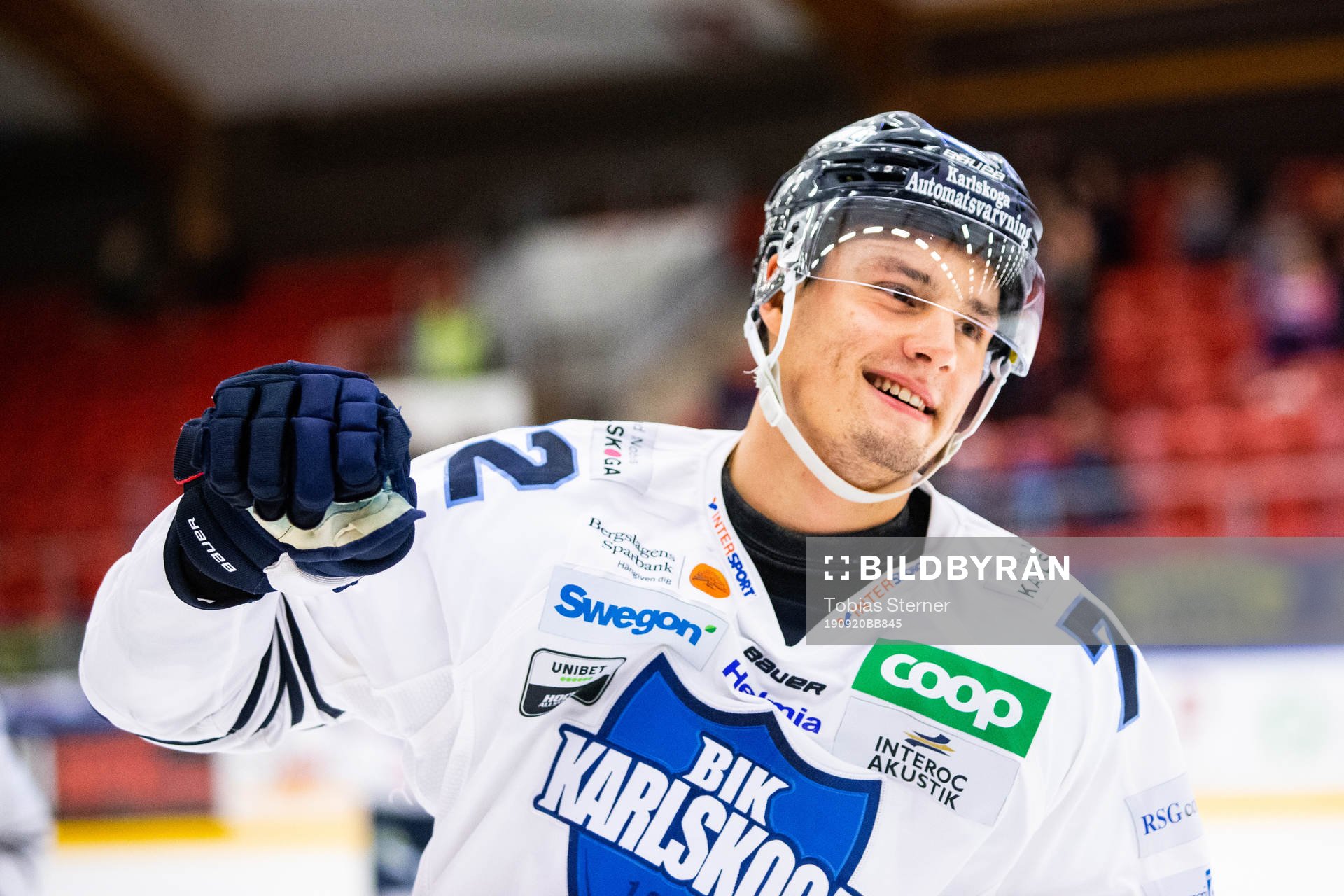 Karlskogas Filip Ahl jublar