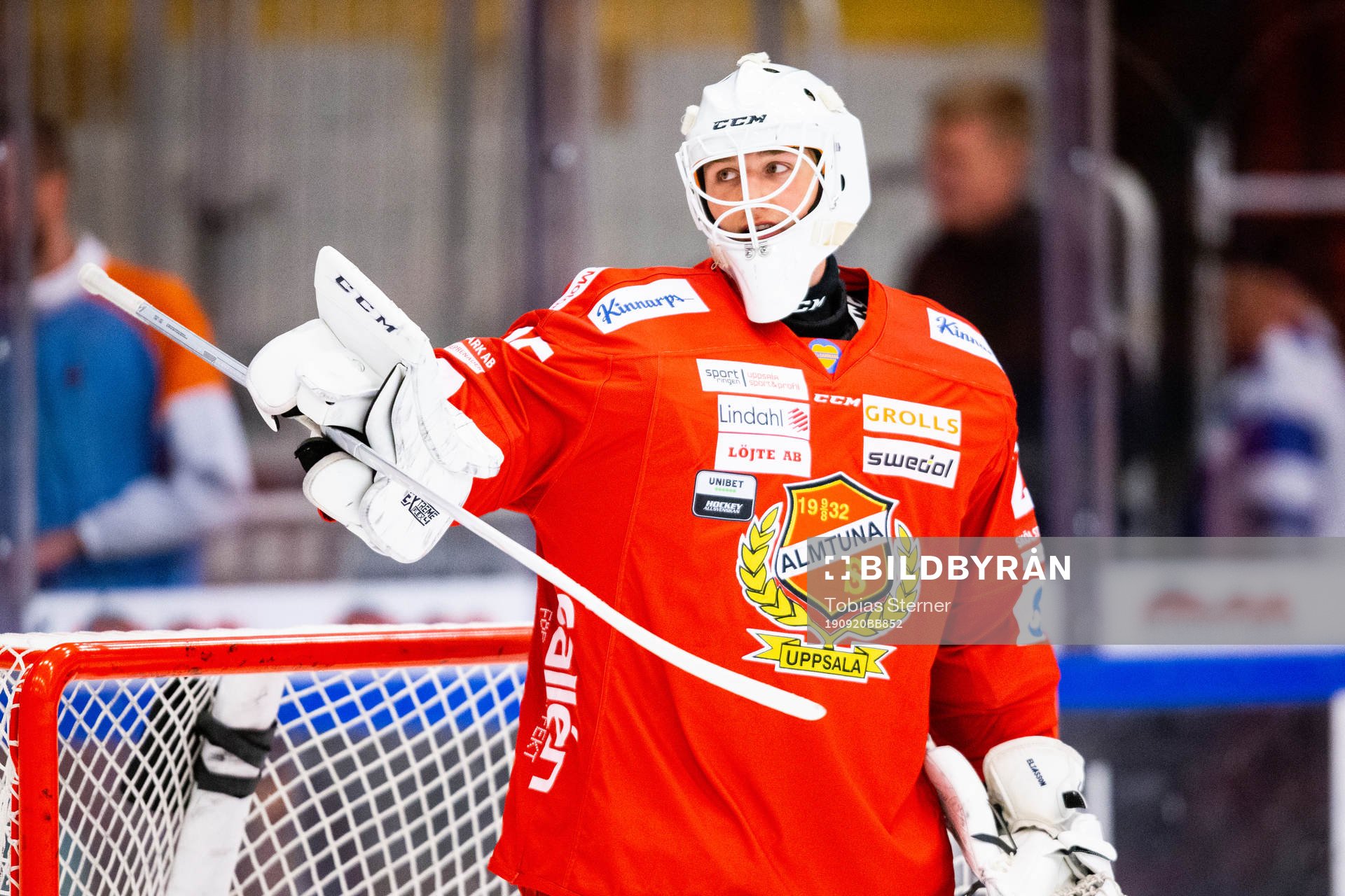 Almtunas målvakt Jesper Eliasson