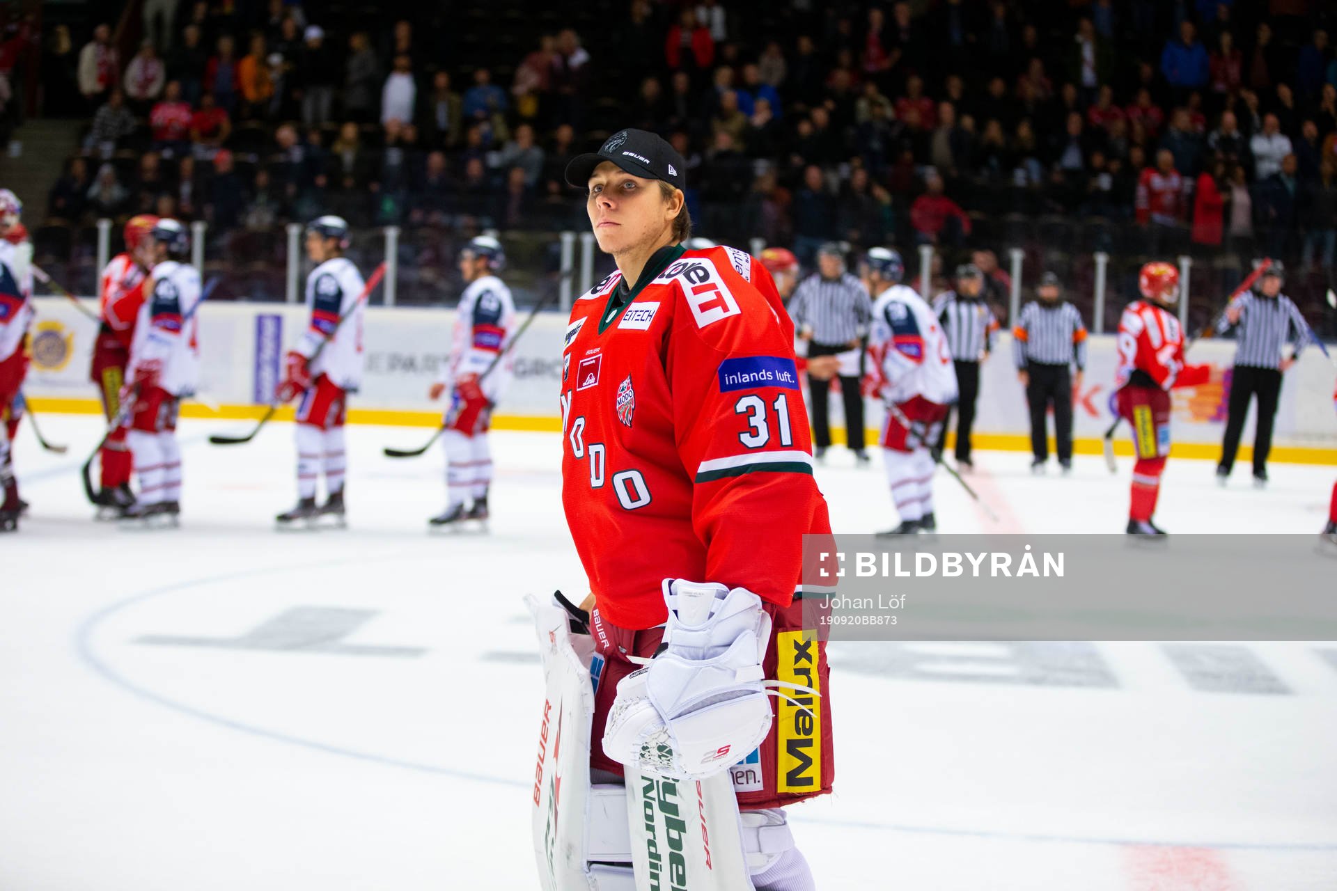 Modos målvakt Linus Lundin