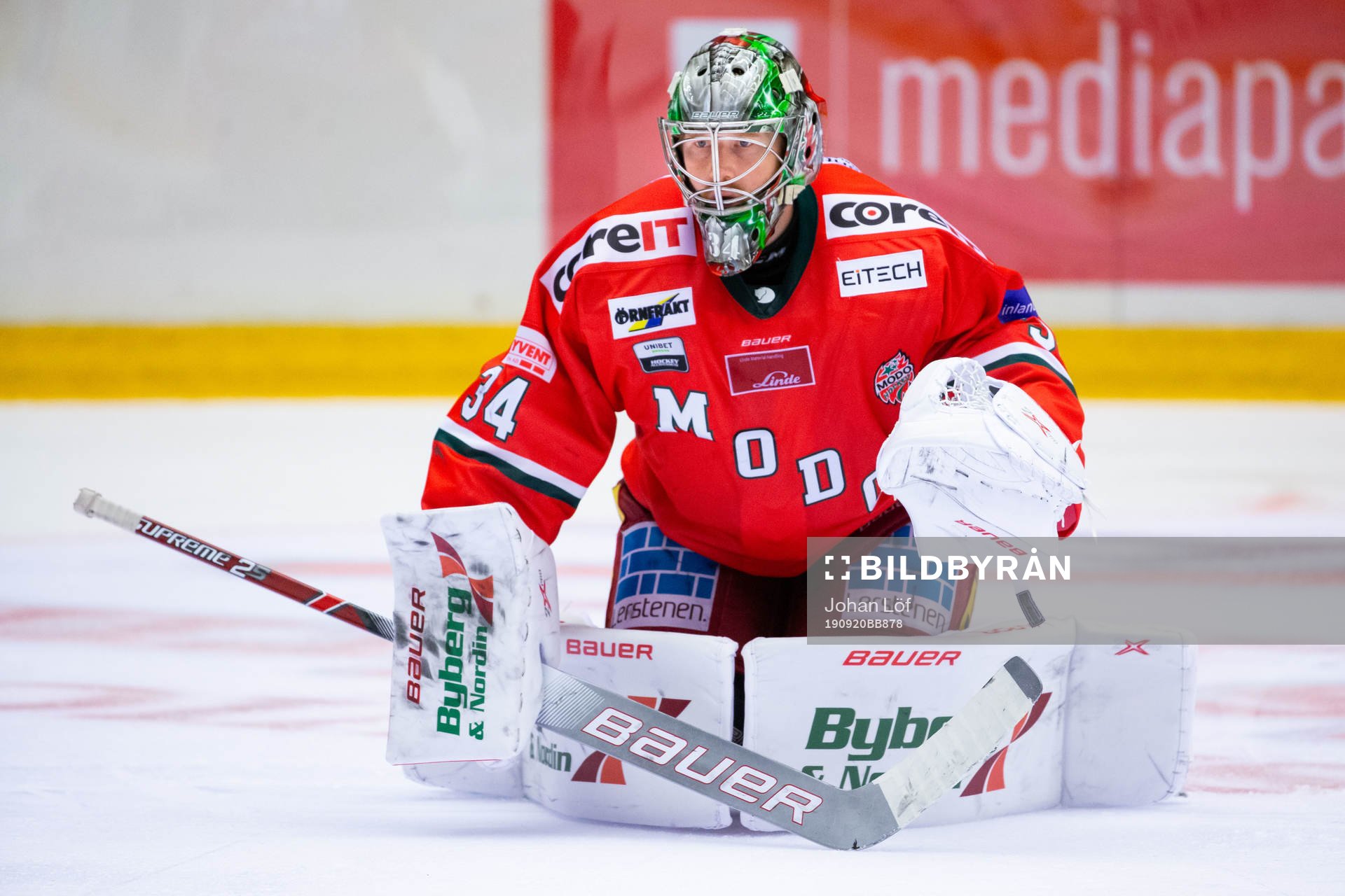 Modos målvakt Erik Hanses