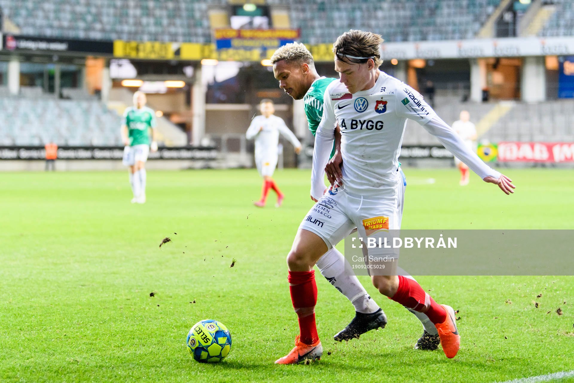 Brages Seth Kanteh Hellberg och Örgrytes Filip Almström