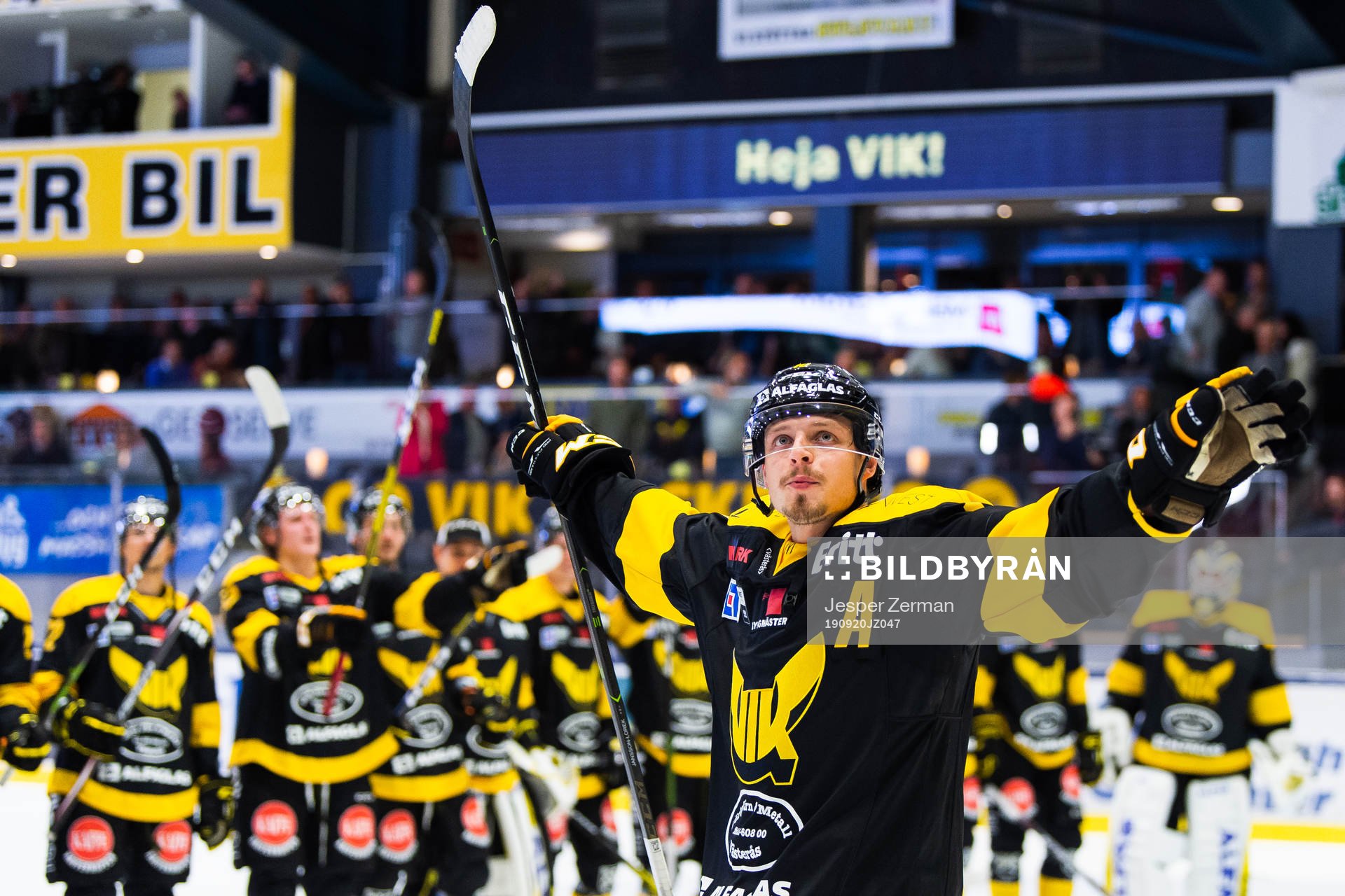Västerås Jimmie Jansson jublar