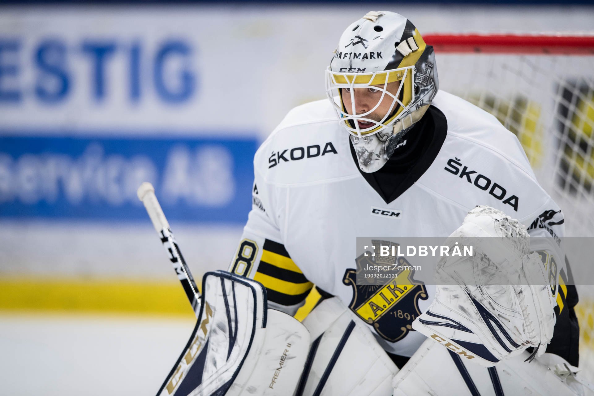 under ishockeymatchen i Hockeyallsvenskan mellan Västerås