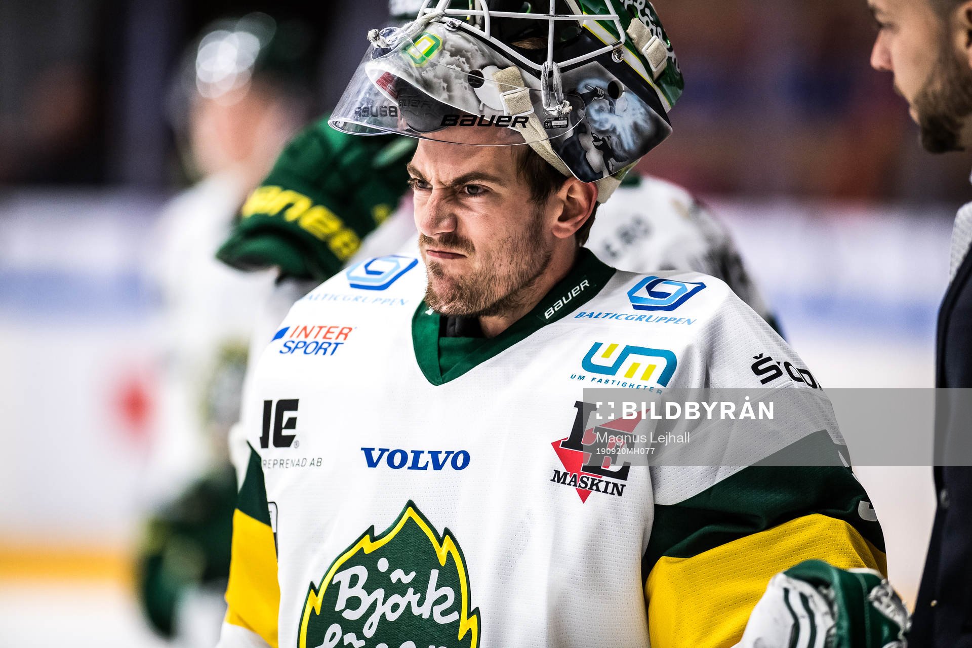 Björklövens målvakt Mattias Pettersson