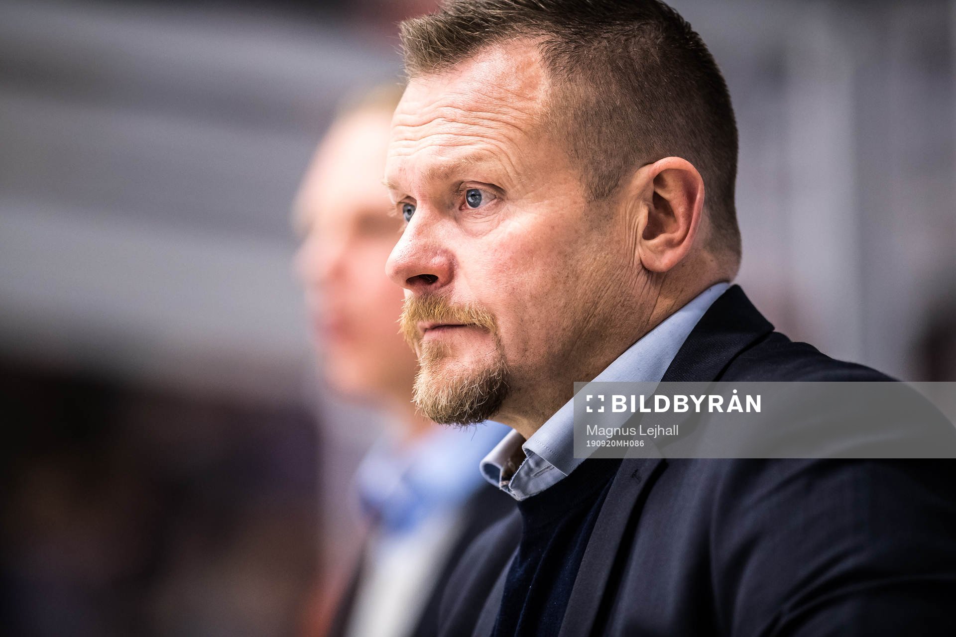 Björklövens tränare Joakim Fagervall