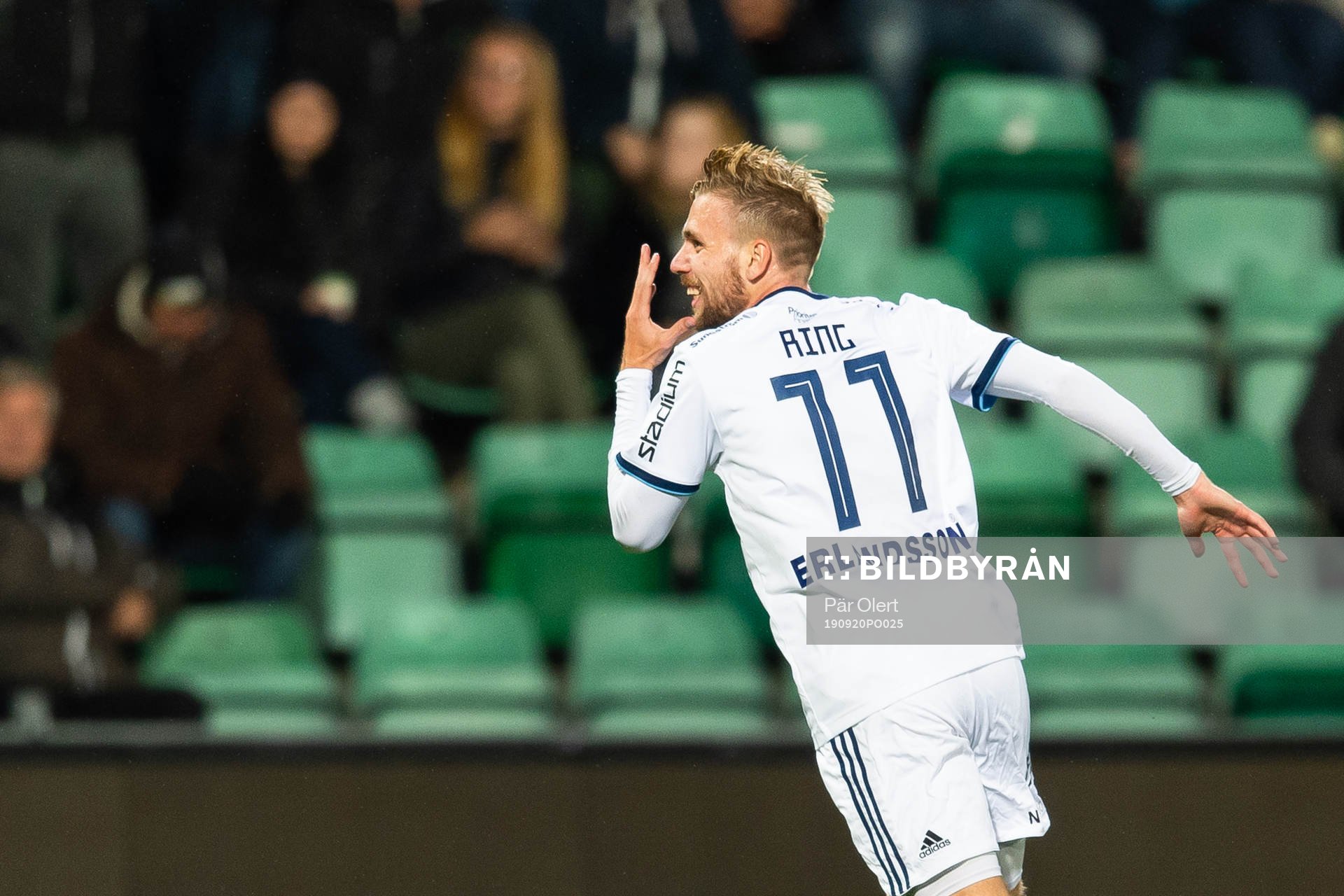 Djurgårdens Jonathan Ring jublar