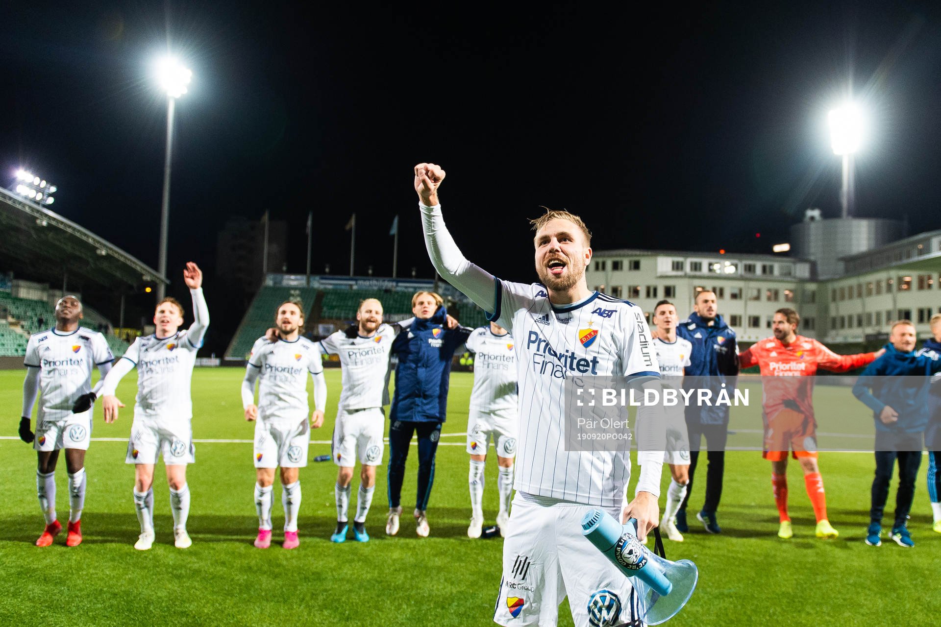 Djurgårdens Jonathan Ring jublar