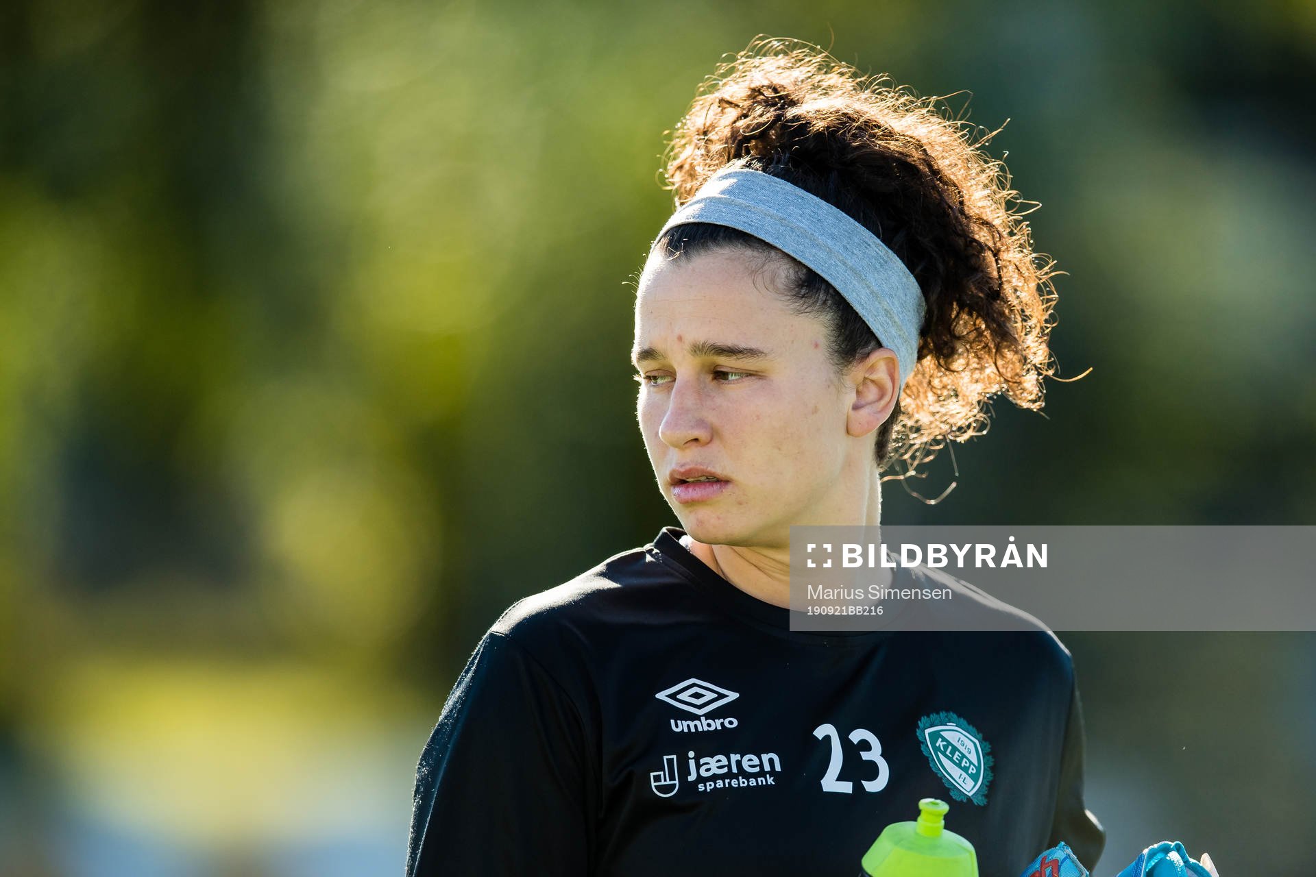 Goalkeeper Lindsey Burke Harris of Klepp
