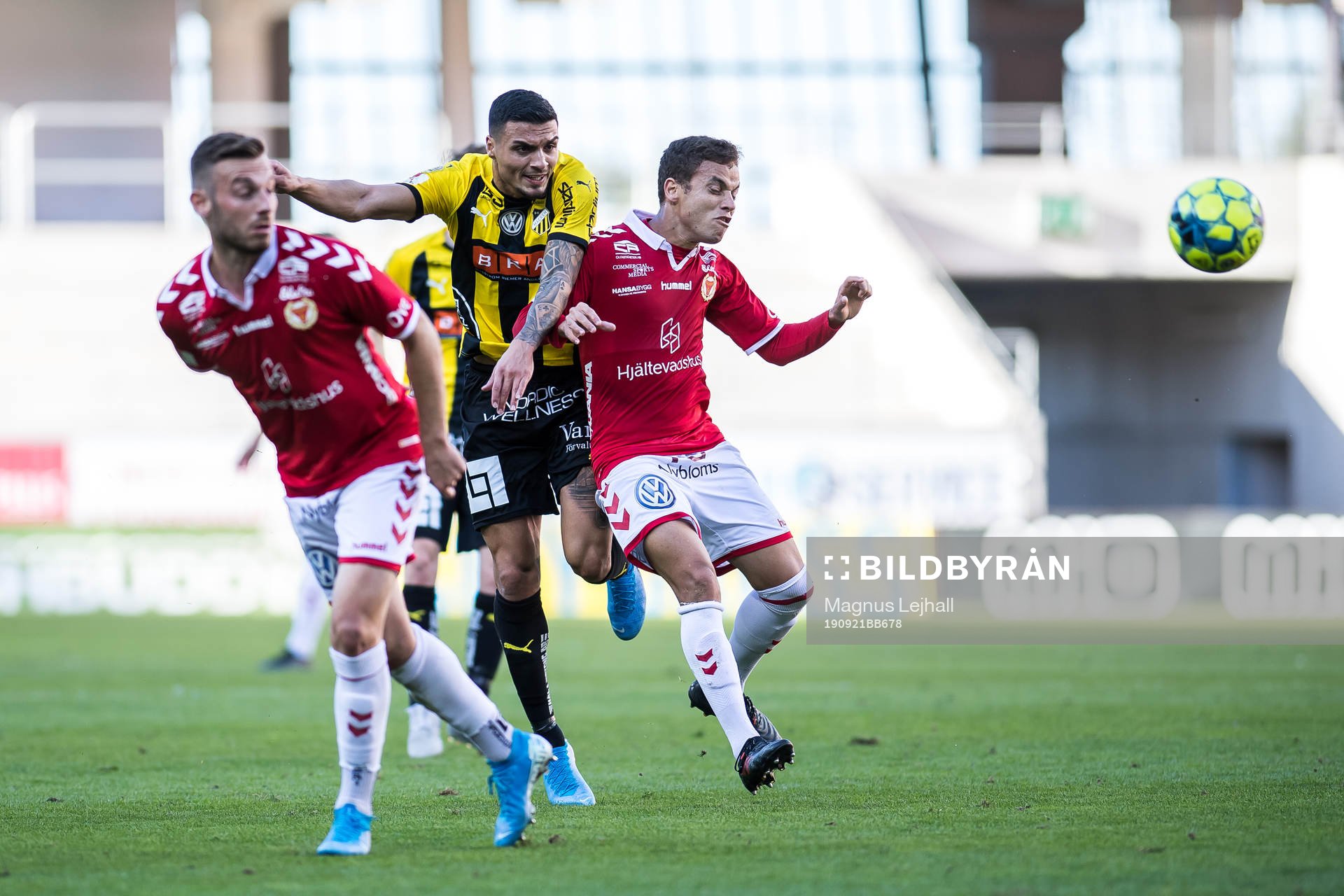 Häckens Ahmed Yasin och Kalmars Rafael Gimenes Da Silva