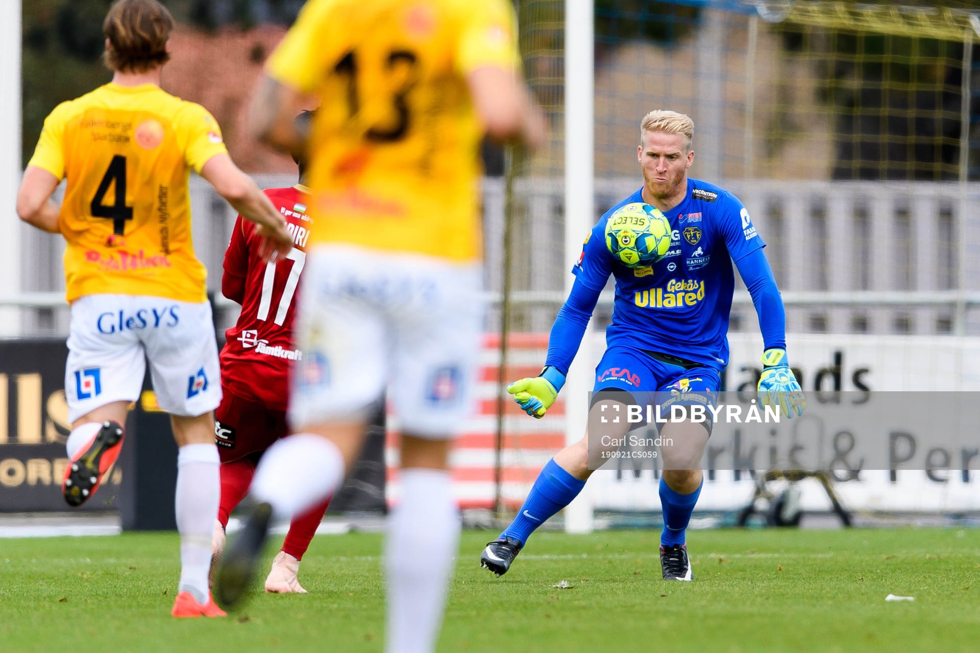 Falkenbergs målvakt Hampus Nilsson