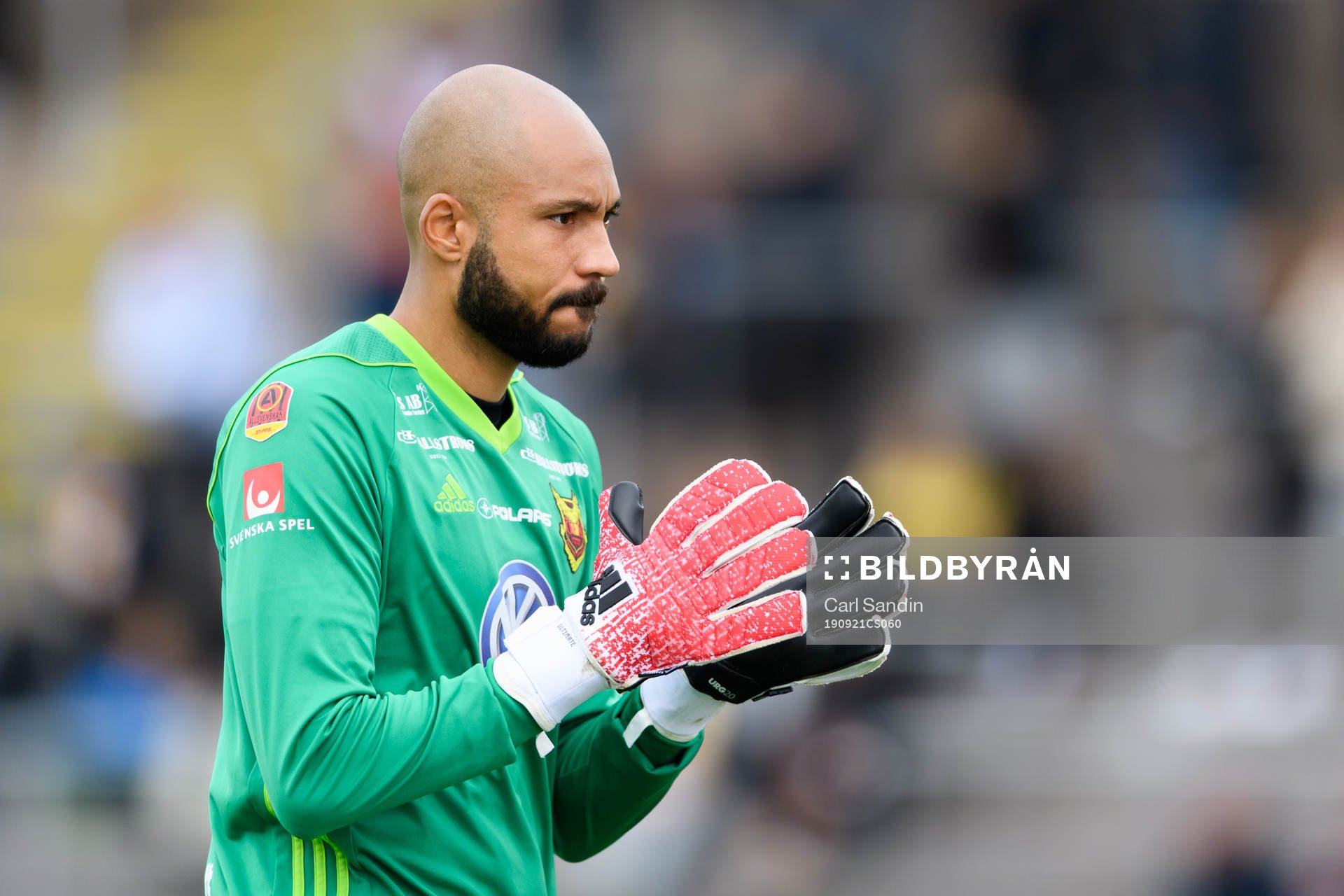 Östersunds målvakt Aly Keita