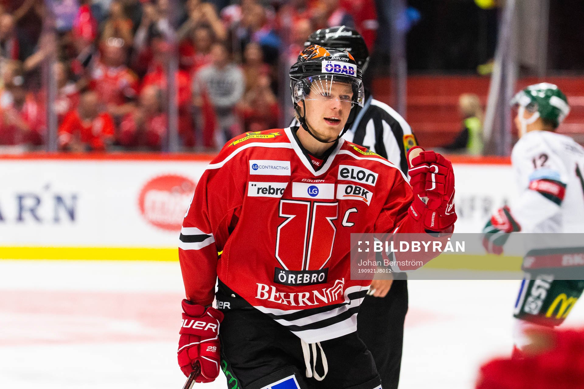 Örebros Christopher Mastomäki jublar
