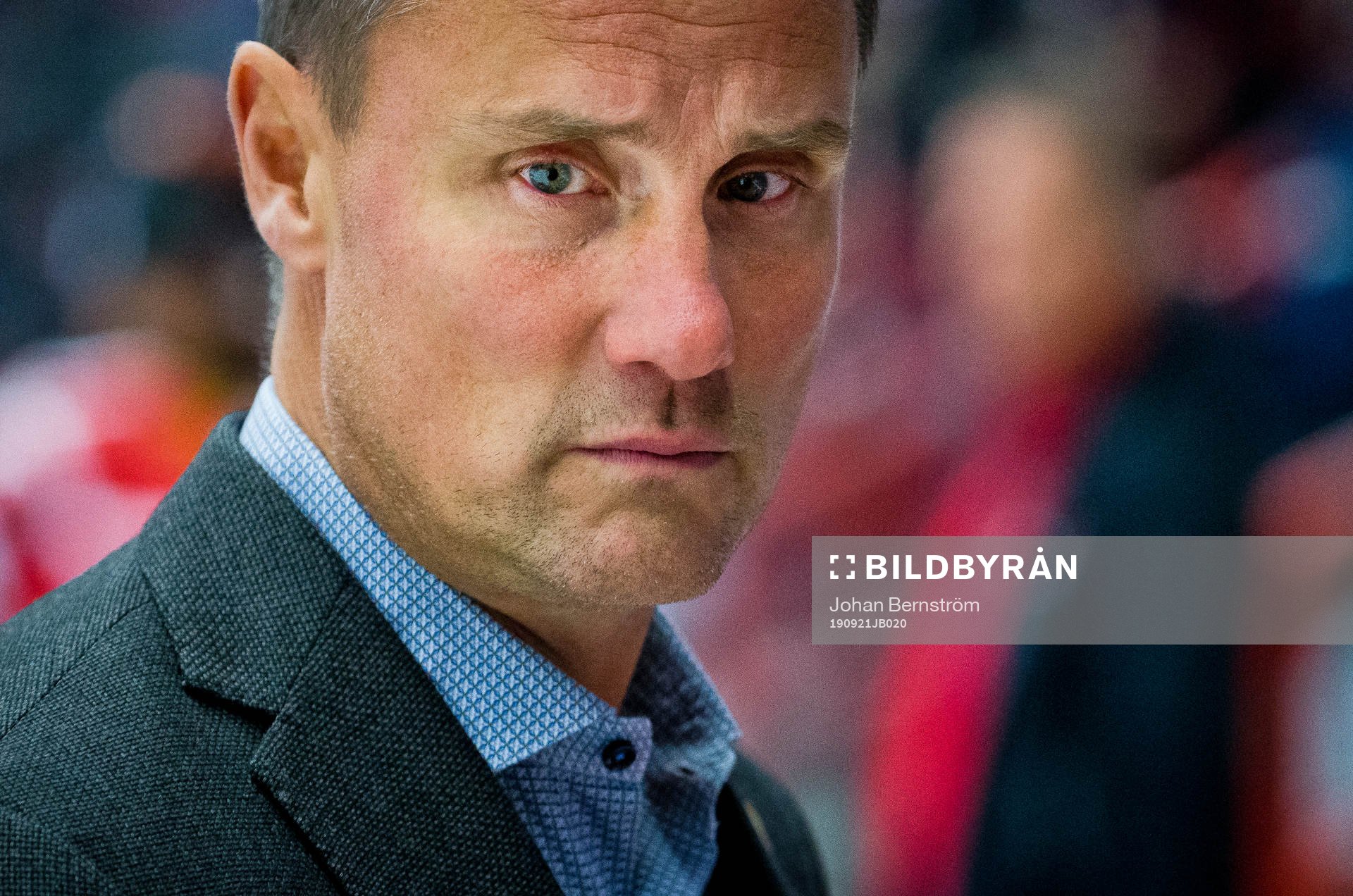 Frölundas tränare Roger Rönnberg deppar