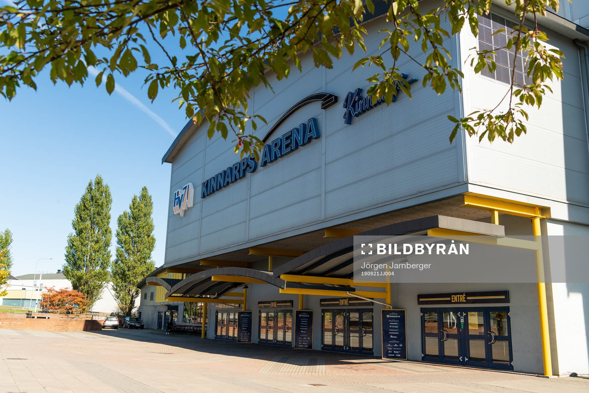 Generell bild exteriört på Kinnarps arena