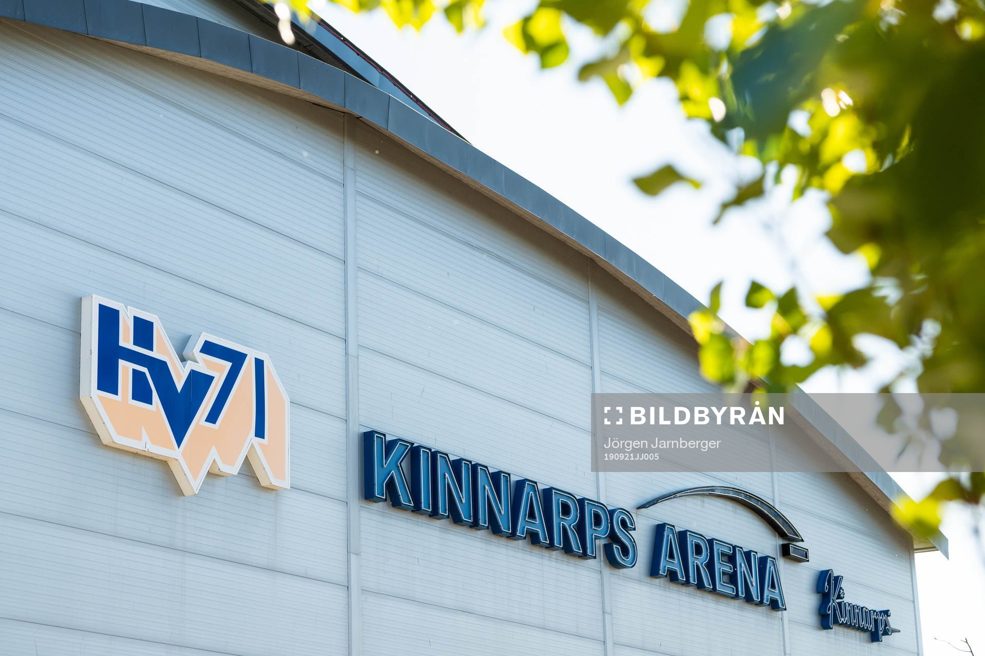 Generell bild exteriört på Kinnarps arena