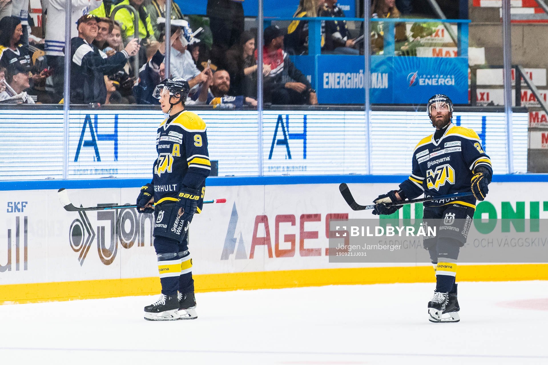 s Didrik Strömberg och Johannes Kinnvall deppar