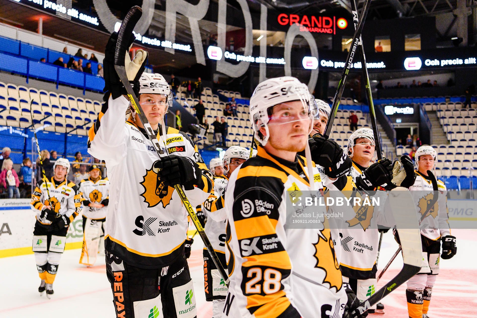 Skellefteås Jacob Andersson jublar